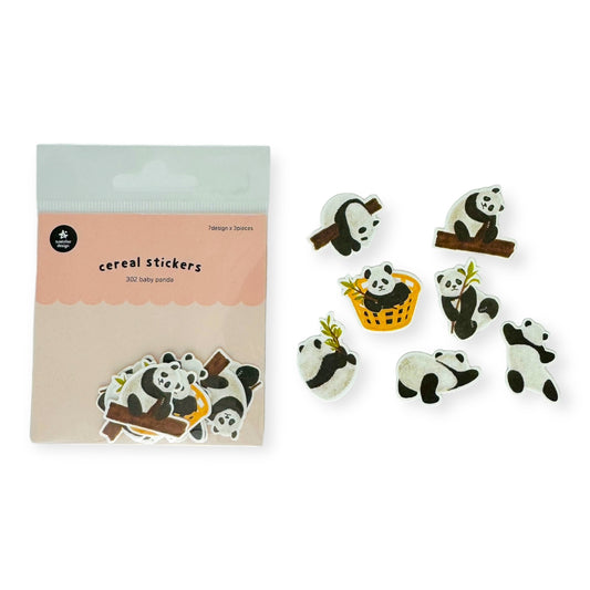 Suatelier Flake Sticker - Baby Panda (No. 302)
