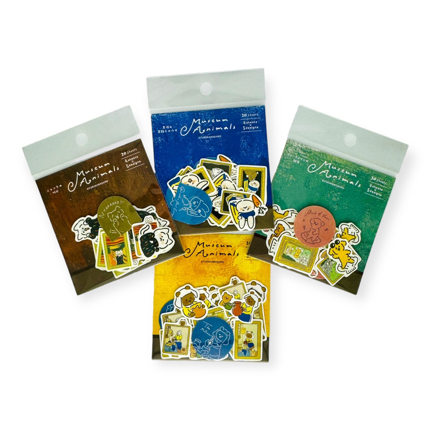 Furukawashiko Museum Animals Series Stickers