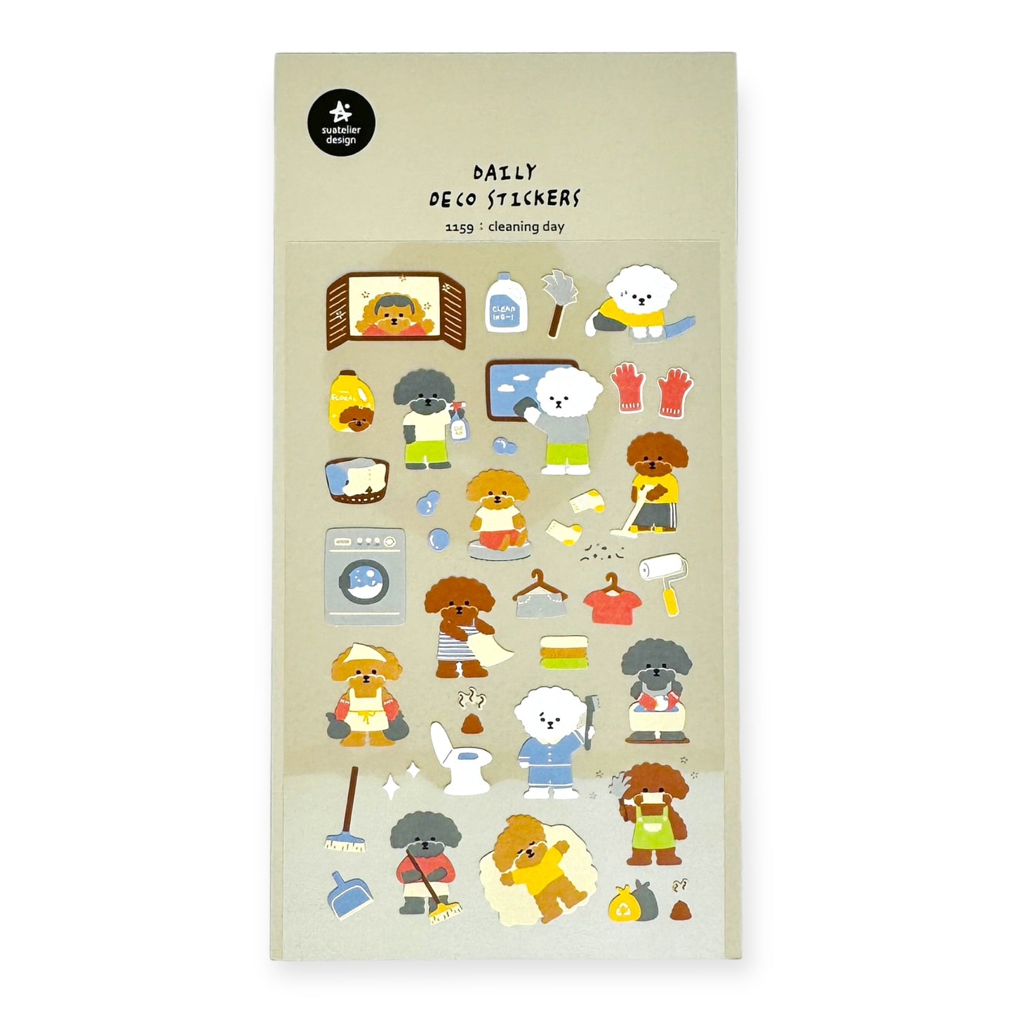 Suatelier Sticker No. 1159 - Cleaning Day