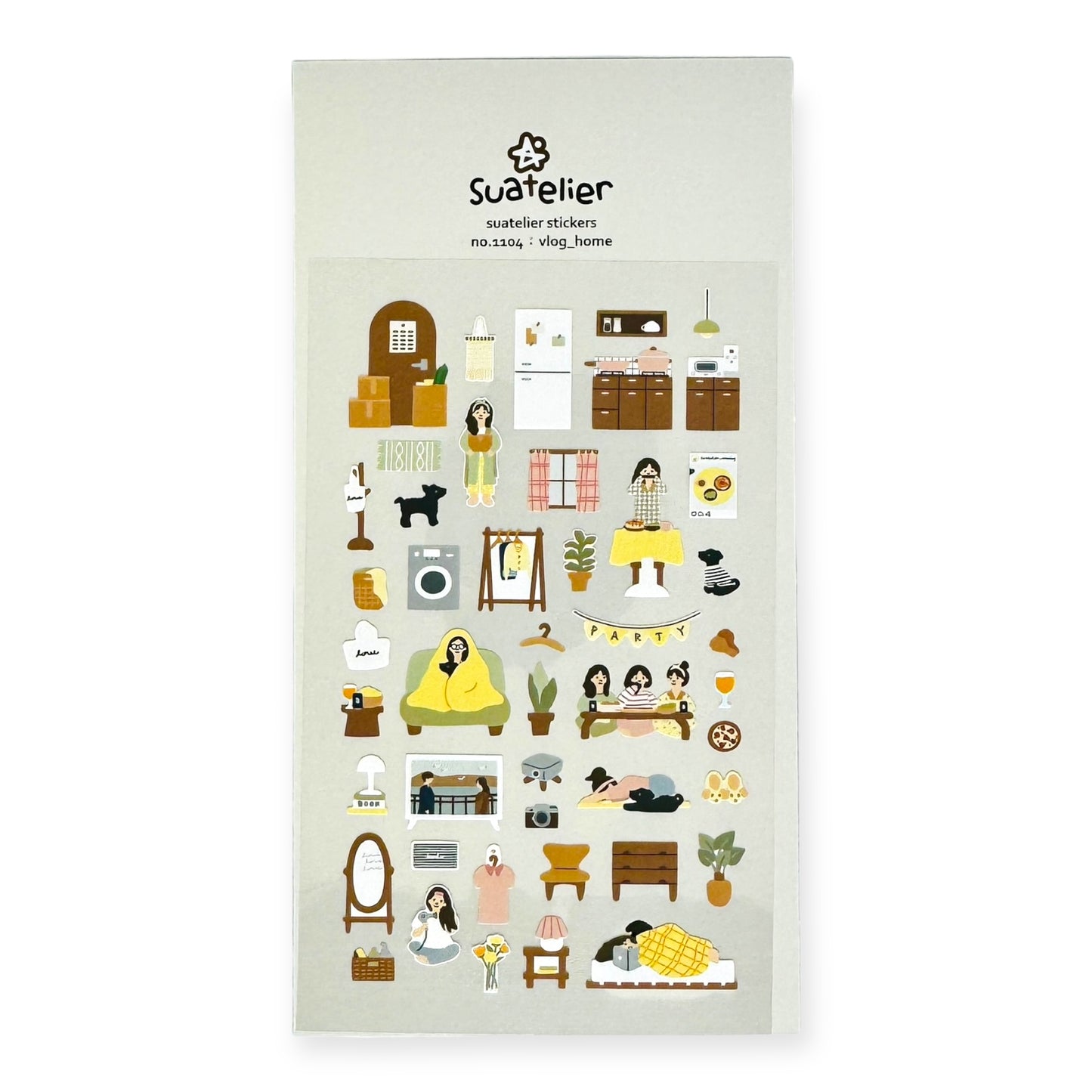 Suatelier Vlog Home Sticker