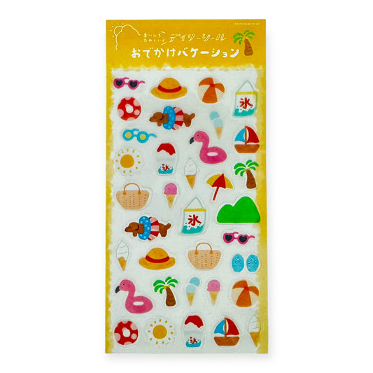 Furukawashiko Sticker Sheet - Summer Outing