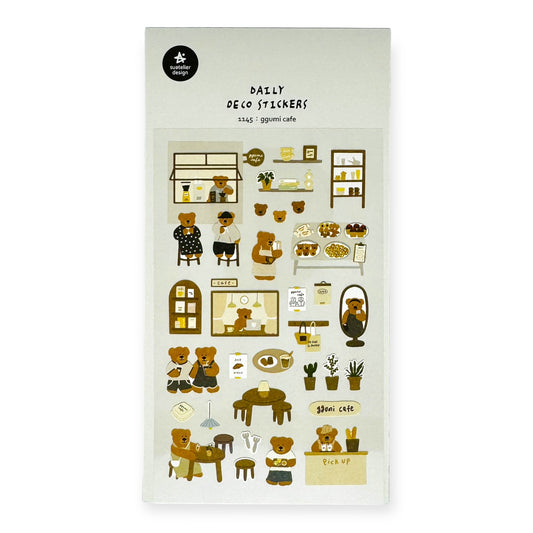 Suatelier Ggumi Cafe Sticker (No. 1145)