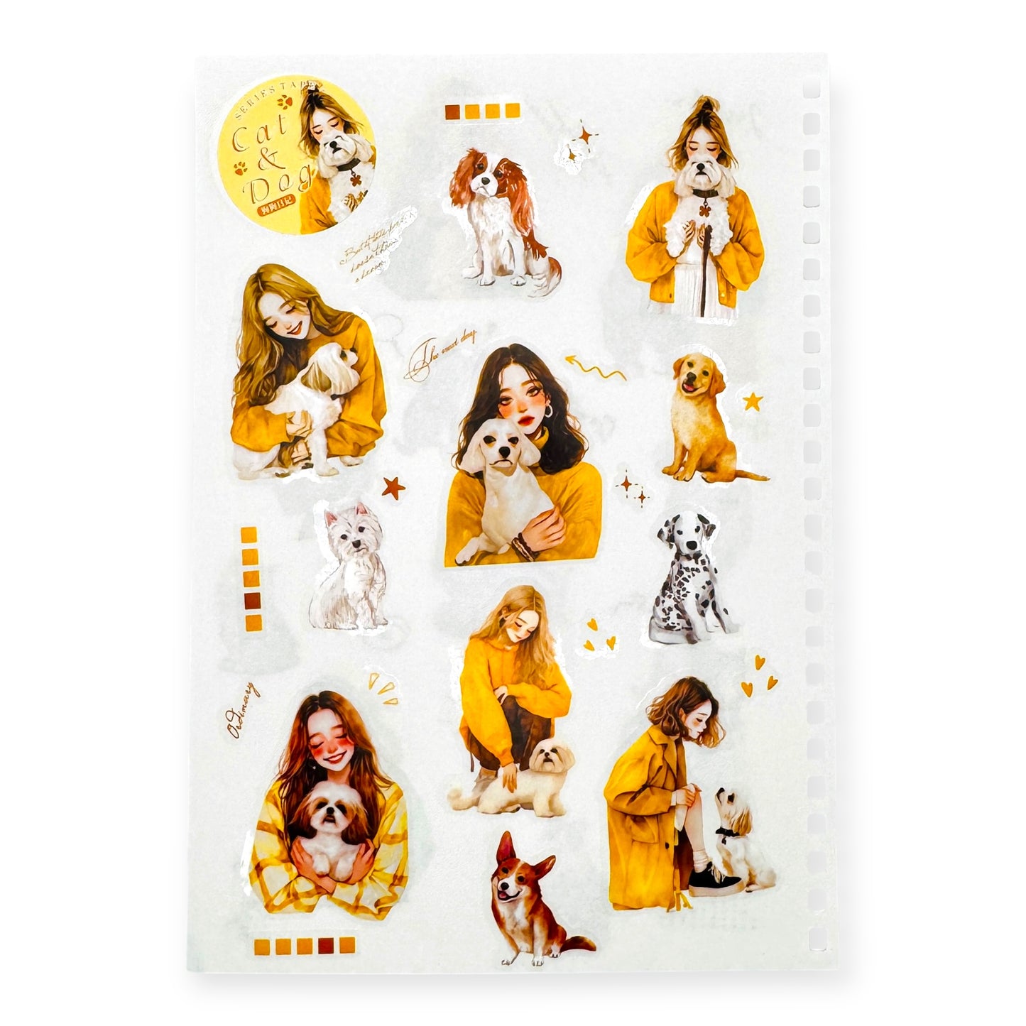 Cats and Dogs PET Tape Series