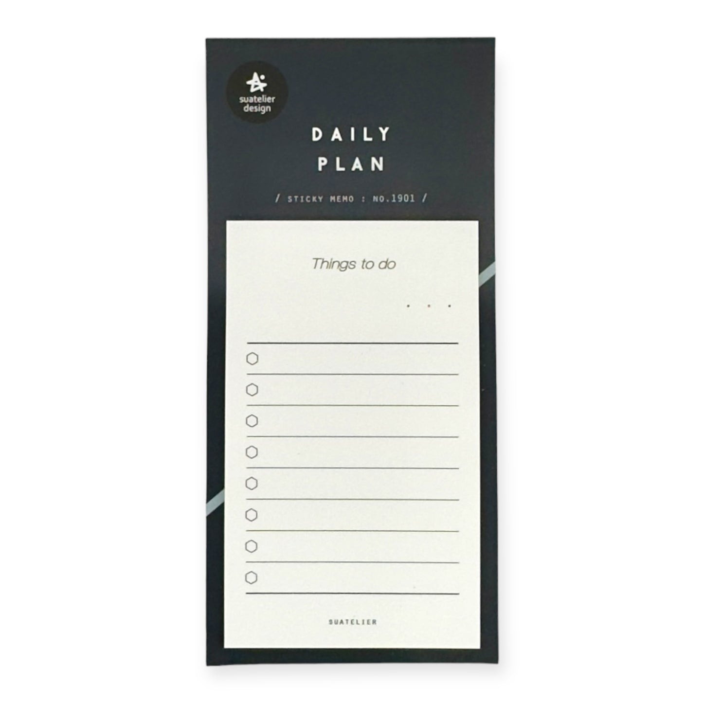 Suatelier - Daily Plan Sticky Memo No. 1901