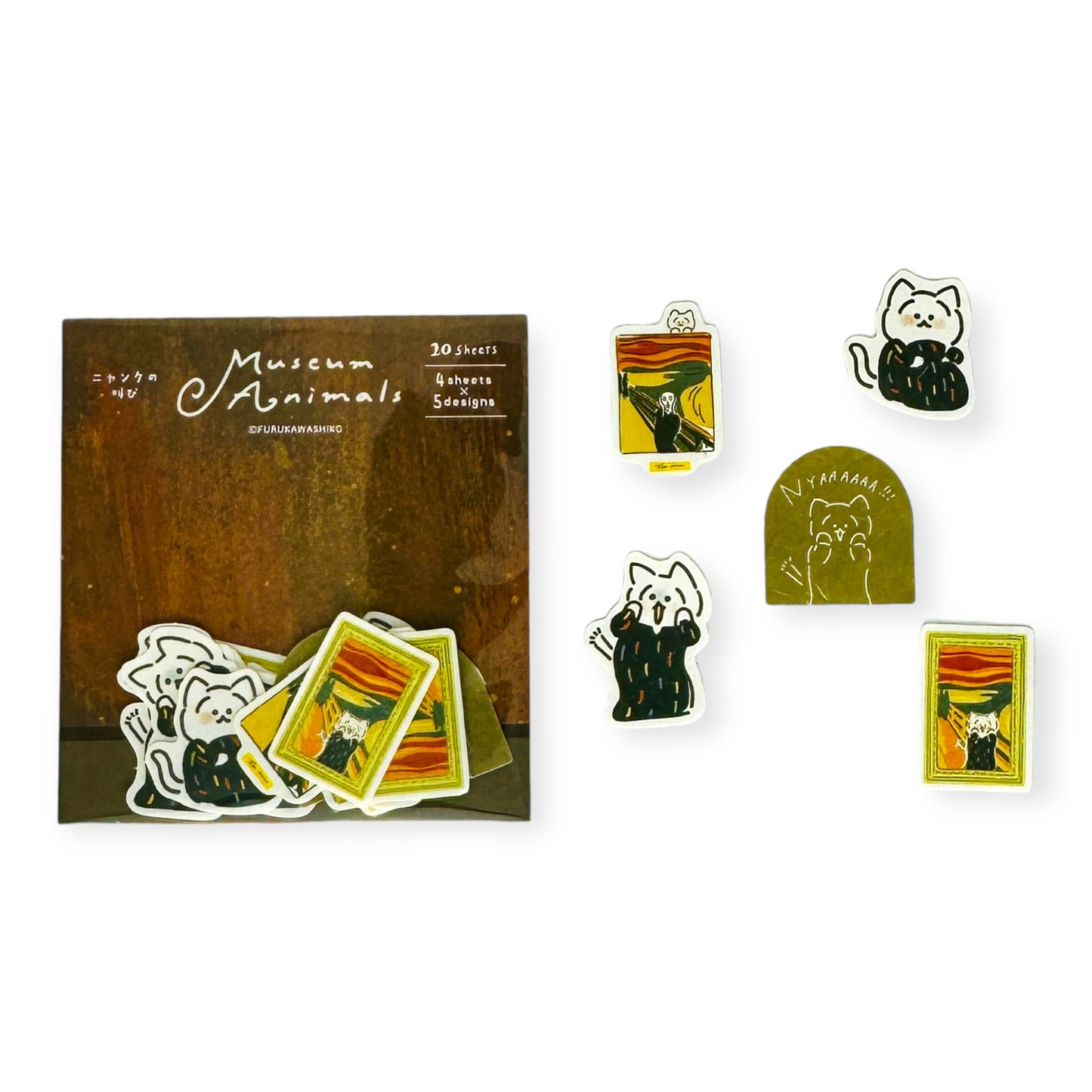 Furukawashiko Museum Animals Series Stickers