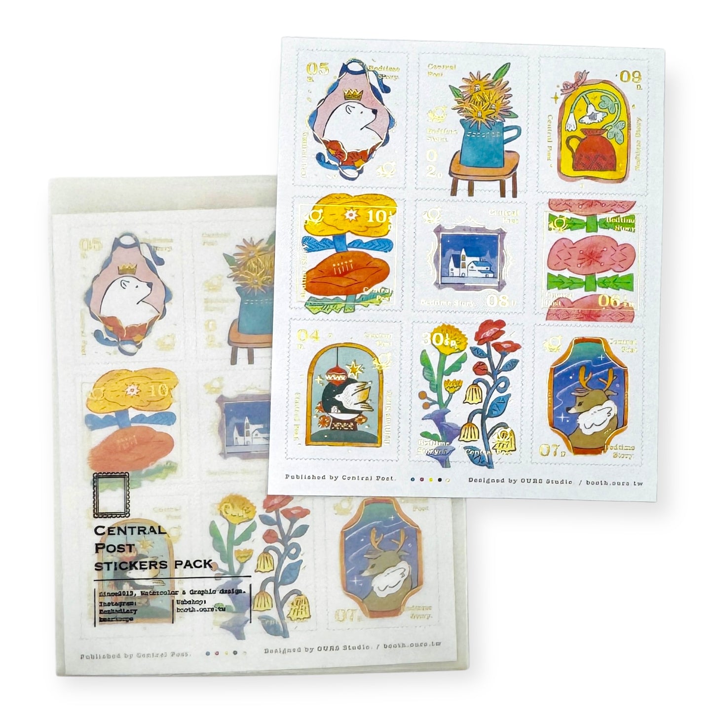 OURS Studio - Stamp Stickers