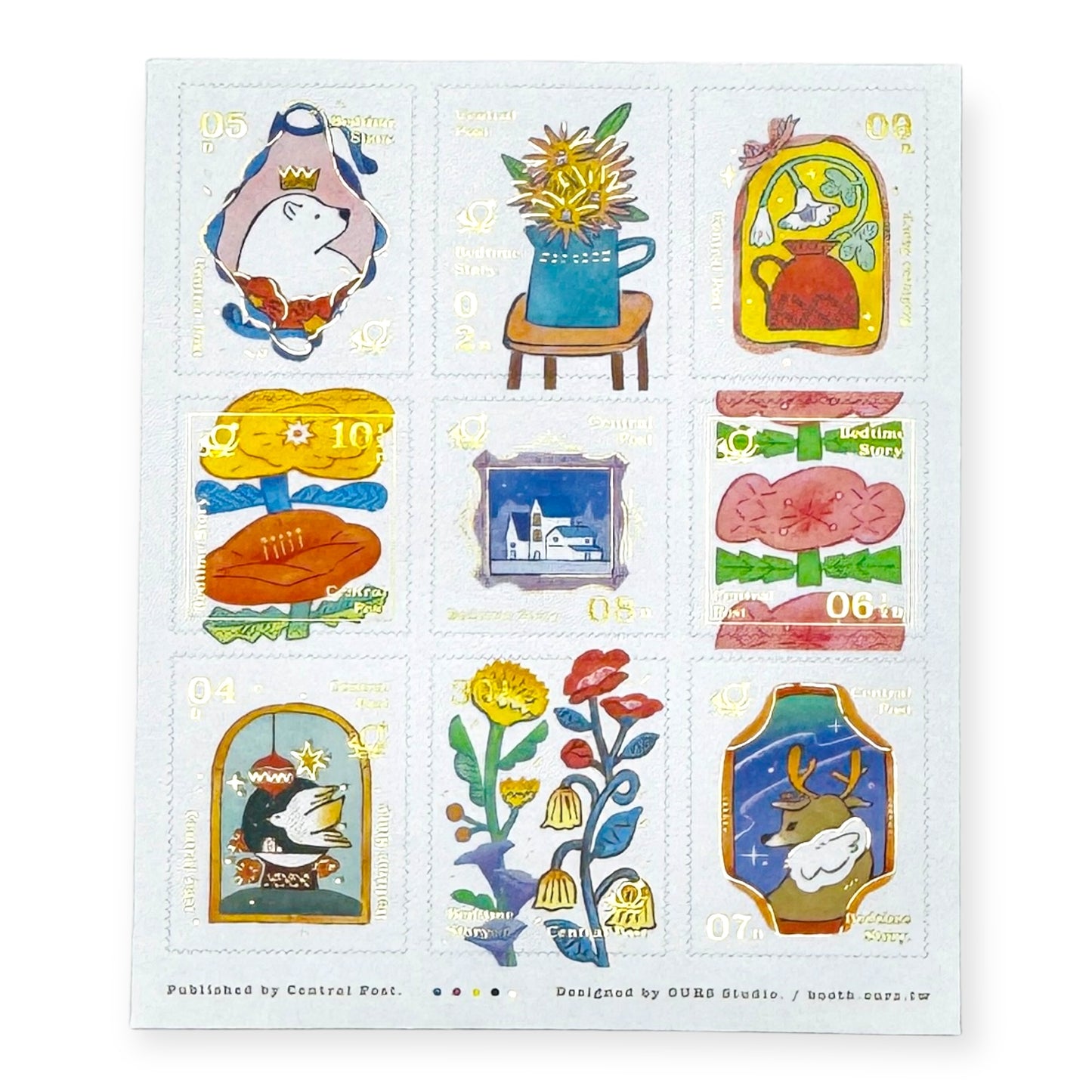OURS Studio - Stamp Stickers