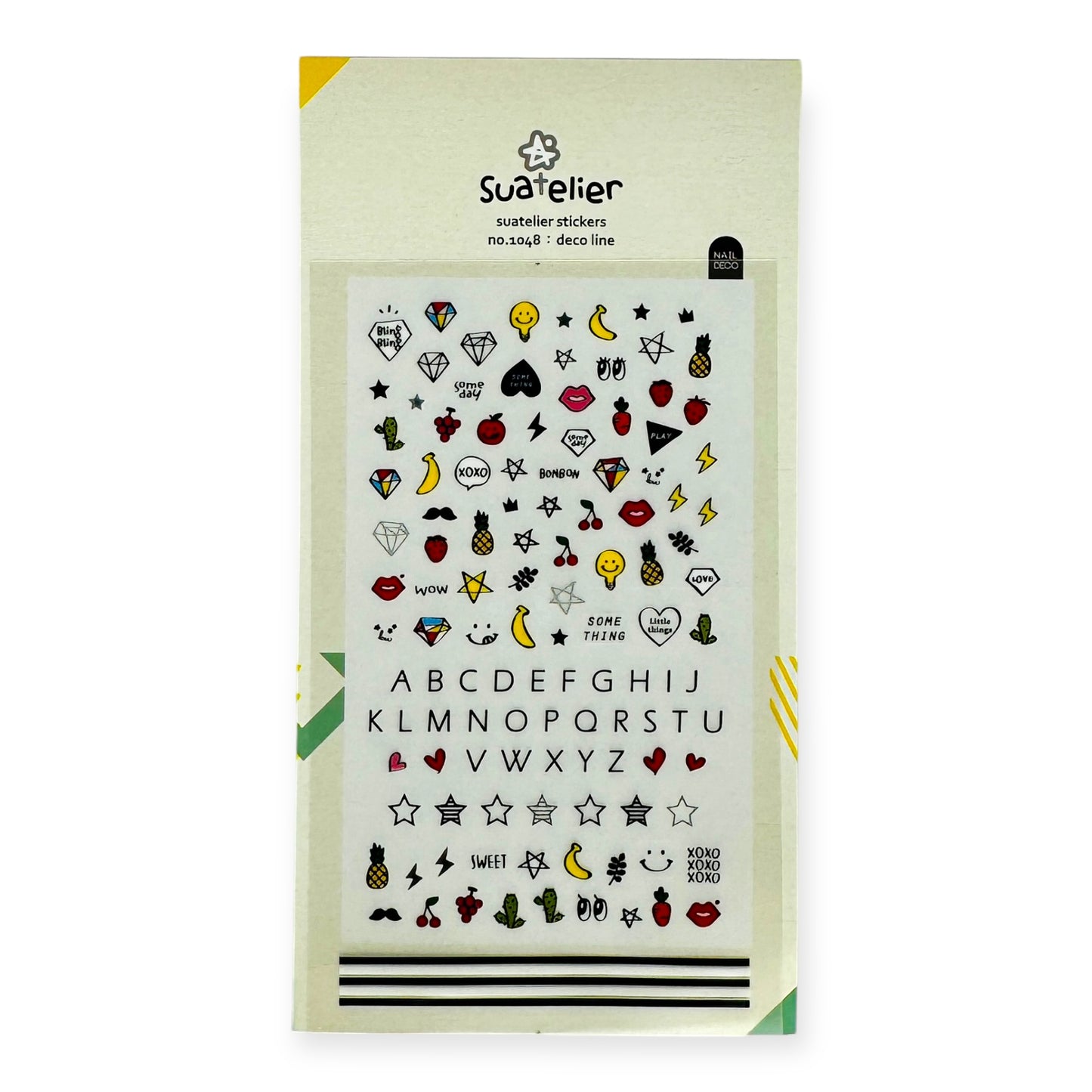 Suatelier Deco Line Sticker/Nail Deco (No. 1048)