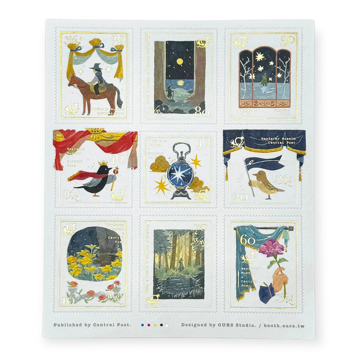 OURS Studio - Stamp Stickers