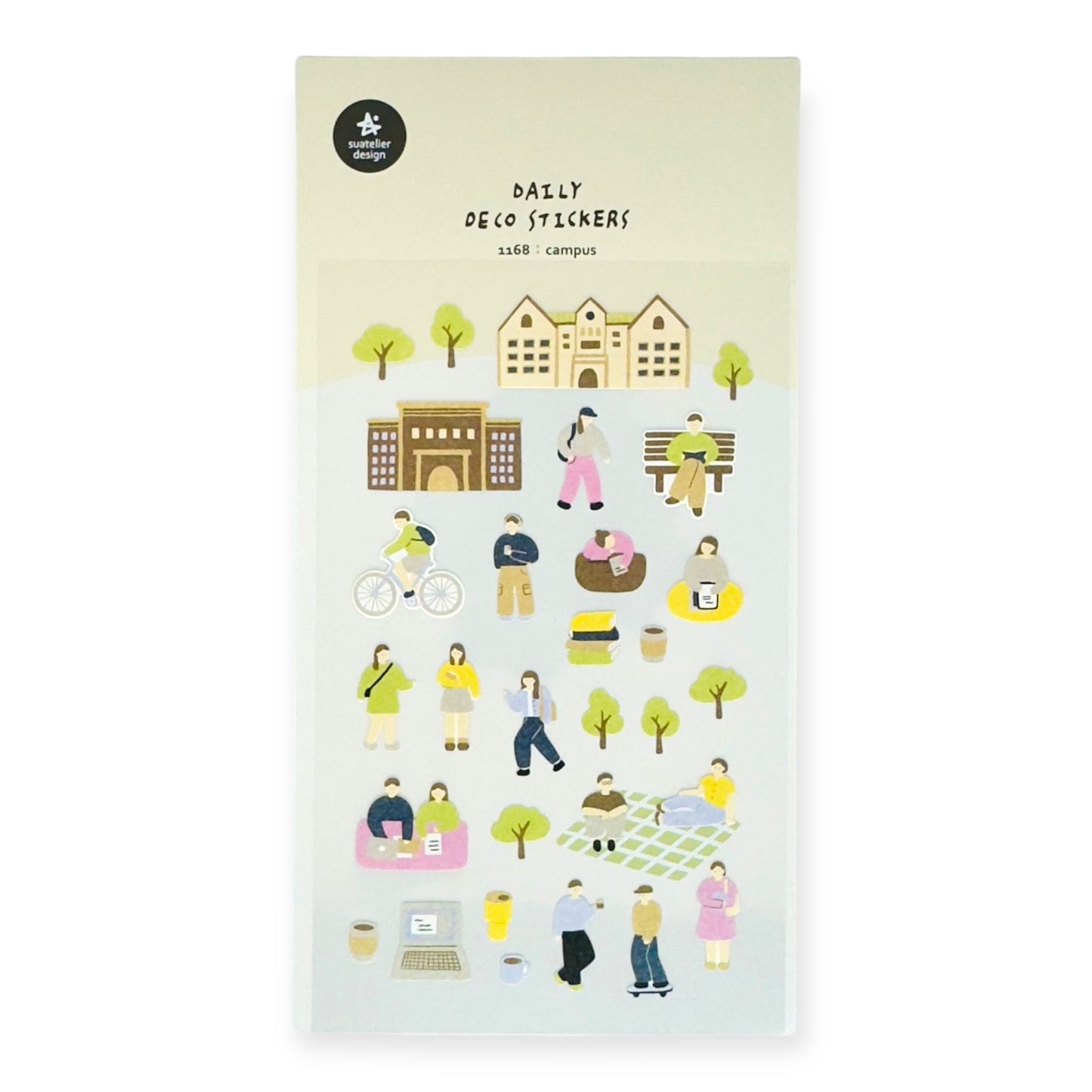 Suatelier Daily Deco Sticker - Campus