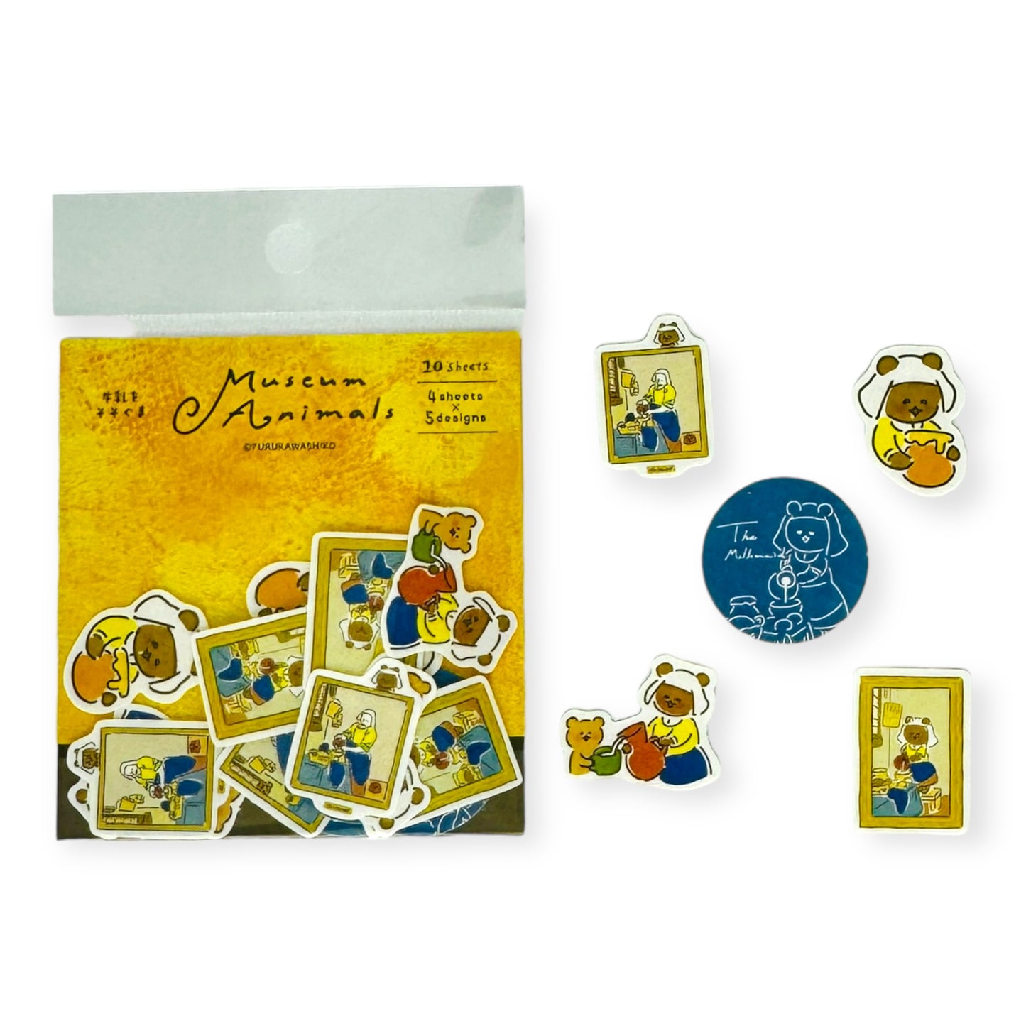 Furukawashiko Museum Animals Series Stickers