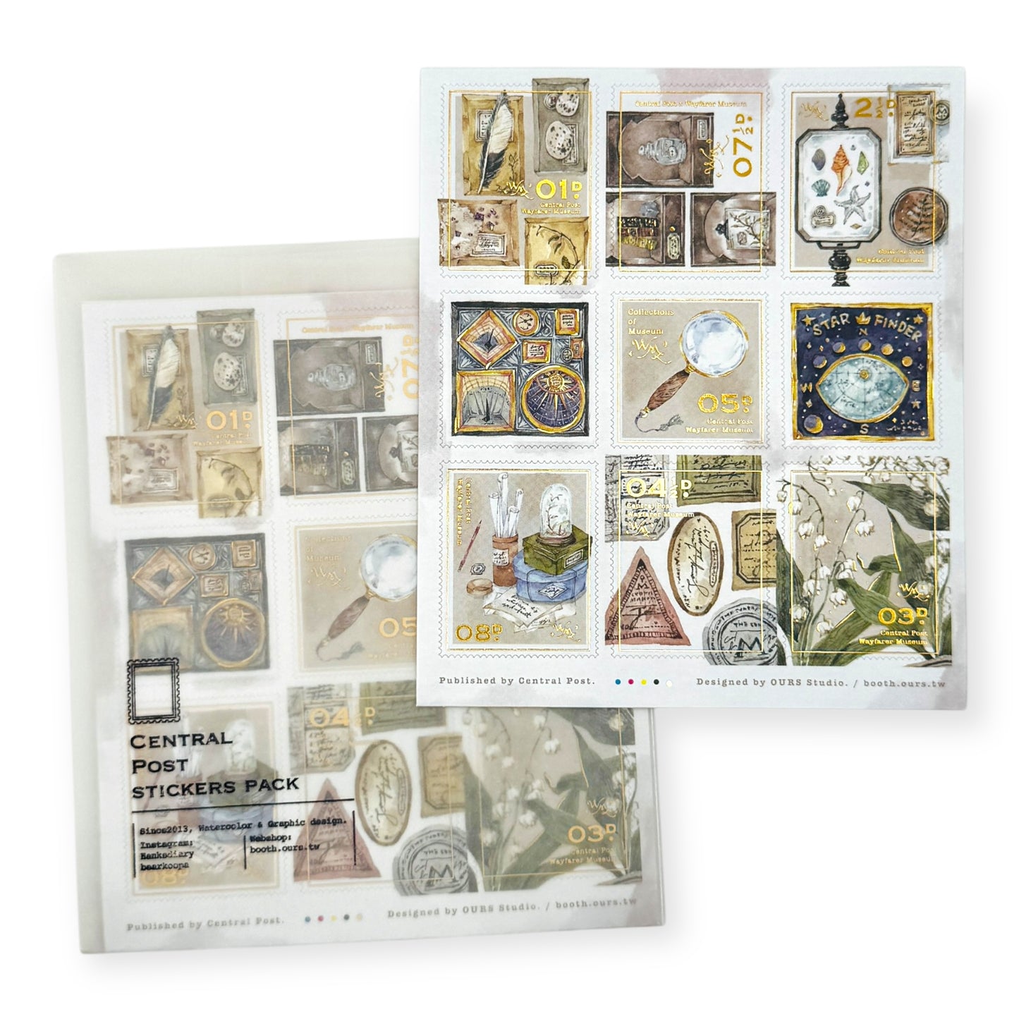 OURS Studio - Stamp Stickers