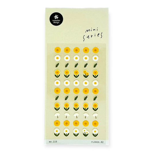 Suatelier - Mini Series Sticker No. 115 (Flower.02)