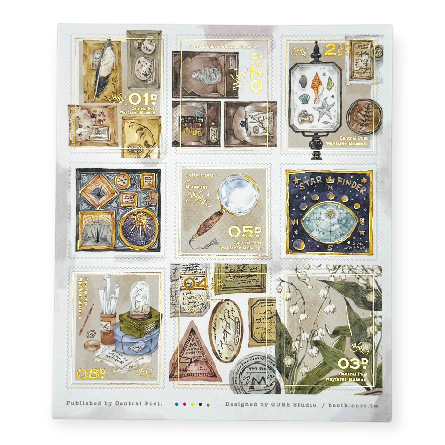 OURS Studio - Stamp Stickers