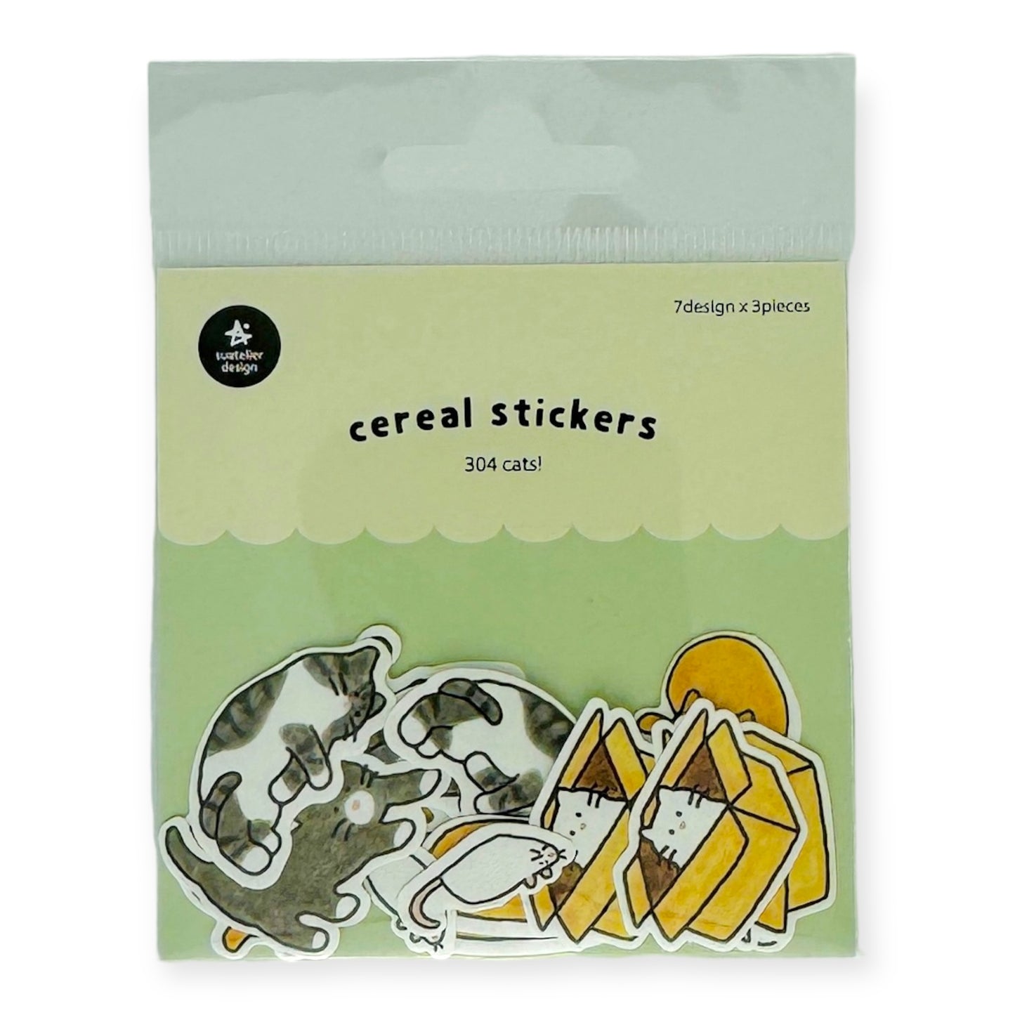 Suatelier Flake Sticker - Cats (No. 304)
