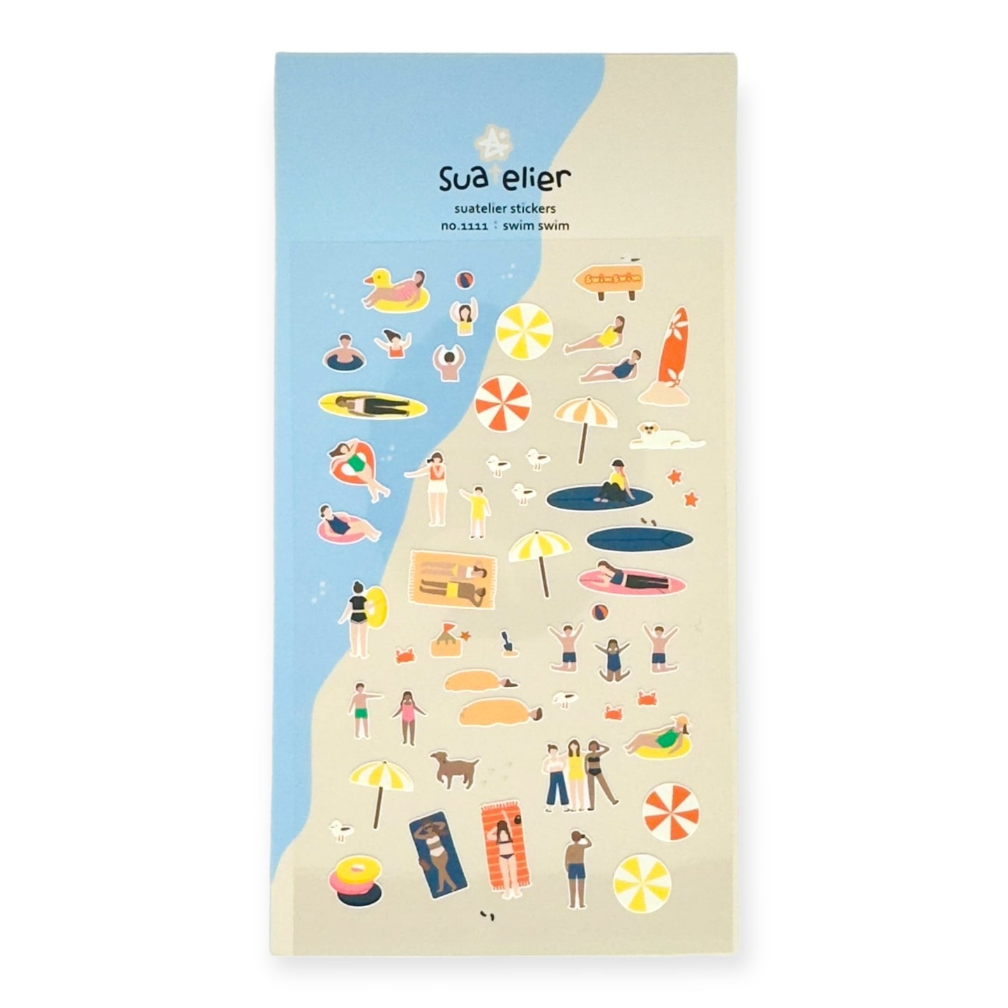 Suatelier Swim Swim Sticker