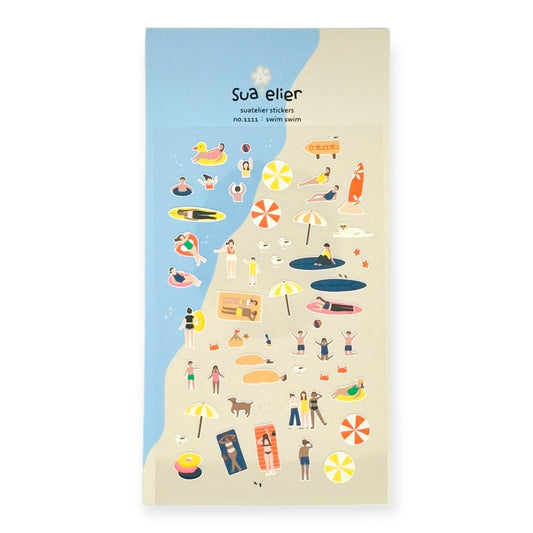 Suatelier Swim Swim Sticker