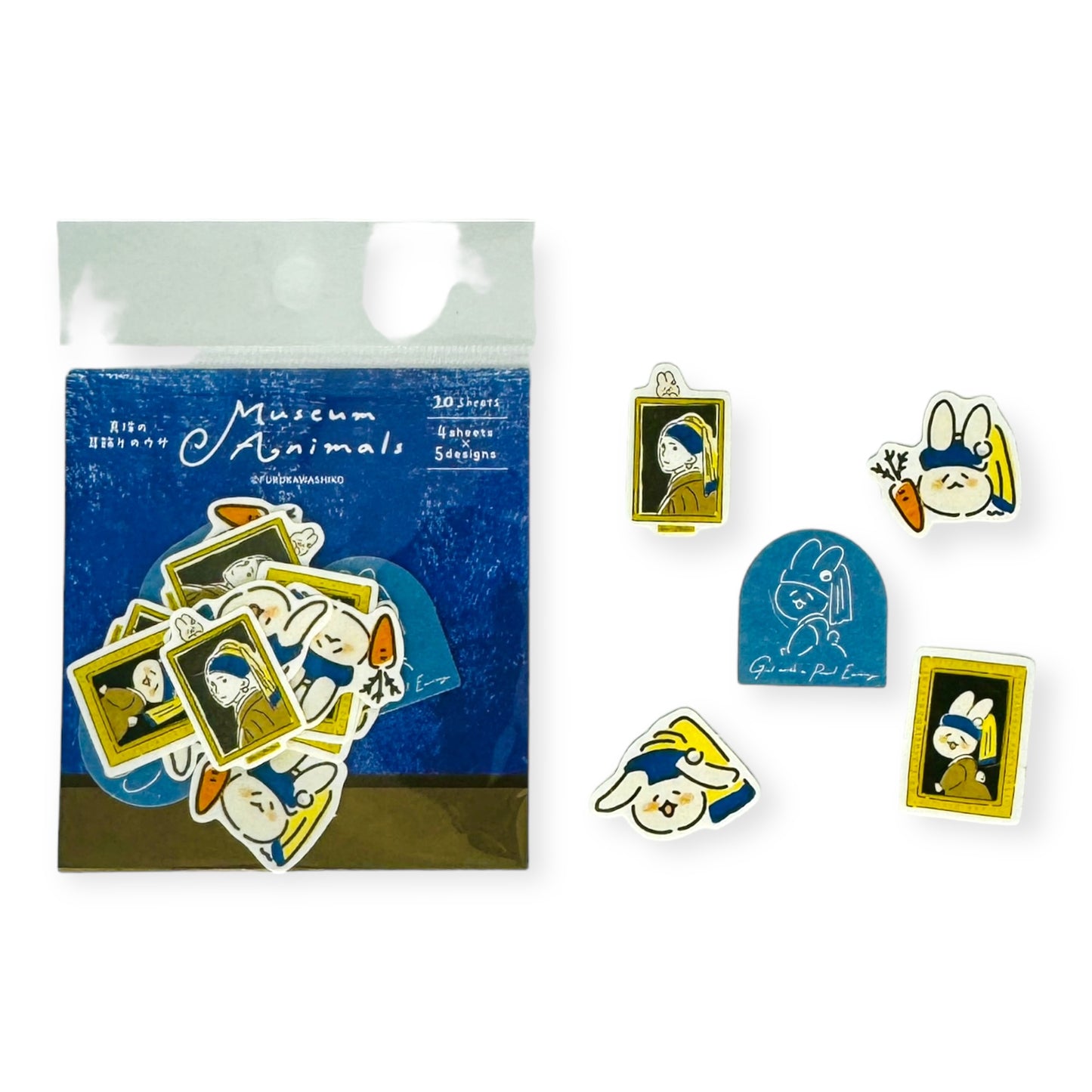 Furukawashiko Museum Animals Series Stickers