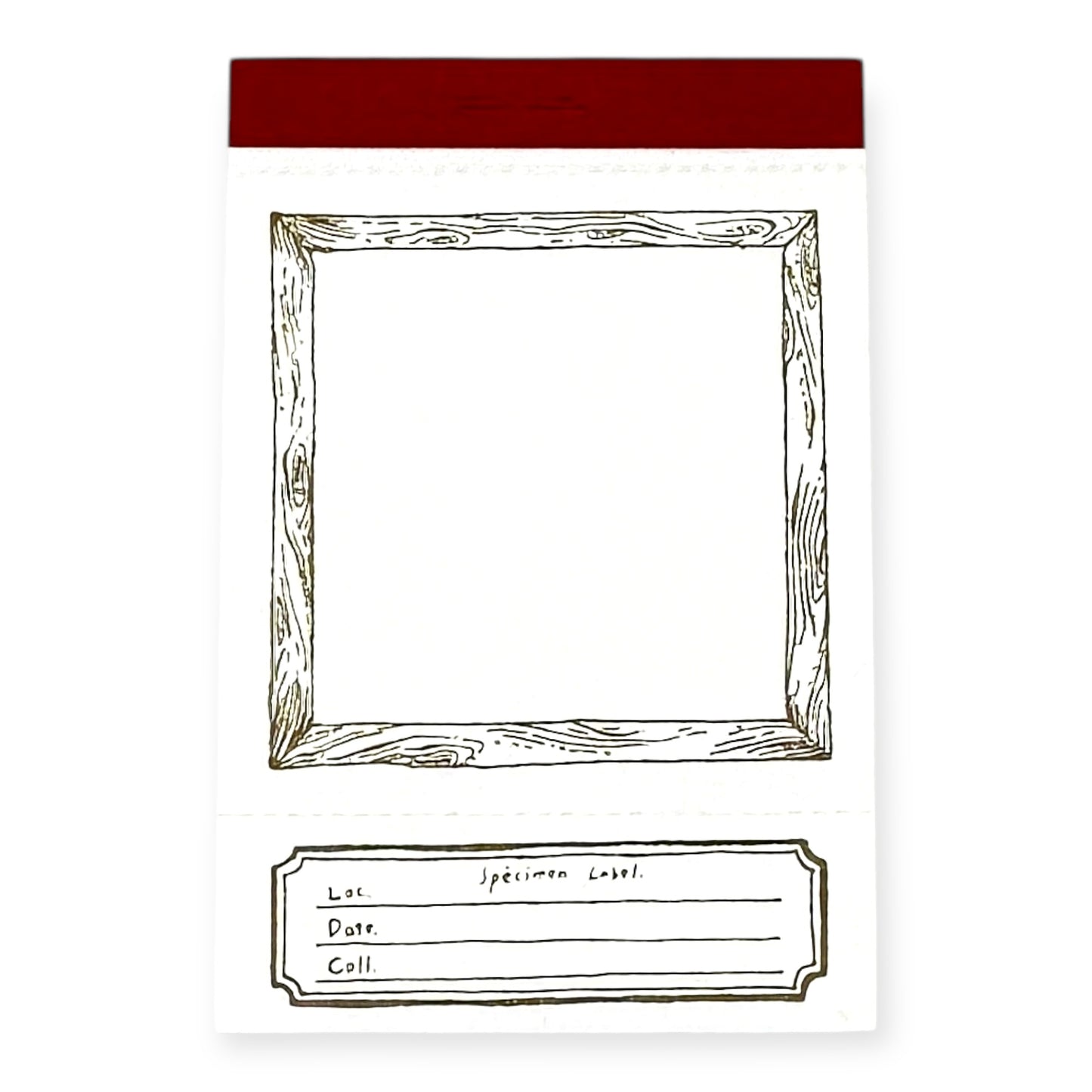 OURS Studio Letter Press Note Pads - Research Labels