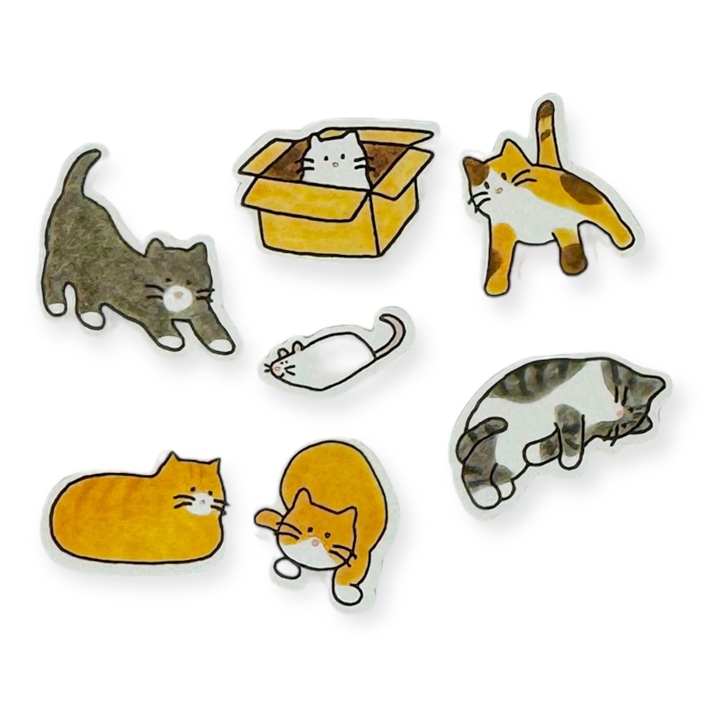 Suatelier Flake Sticker - Cats (No. 304)