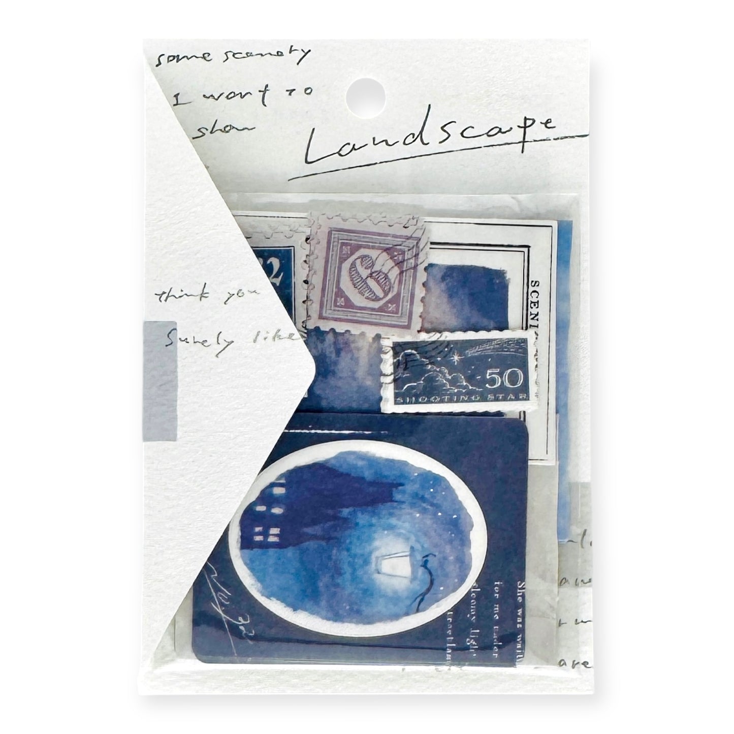 Mind Wave - Landscape Flake Stickers