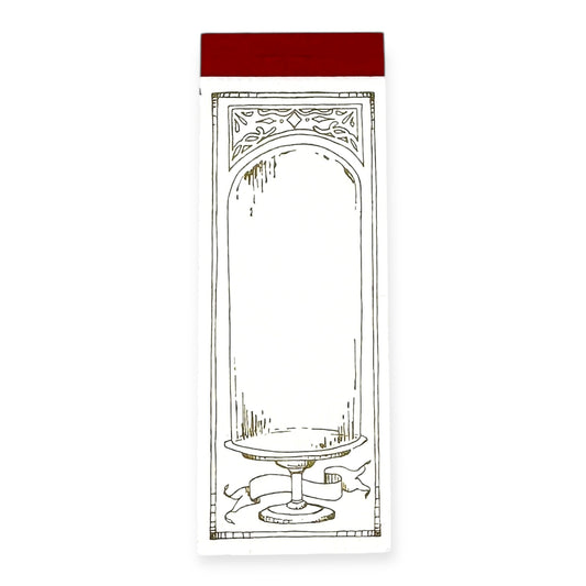 OURS Studio Letter Press Note Pads - Research Labels