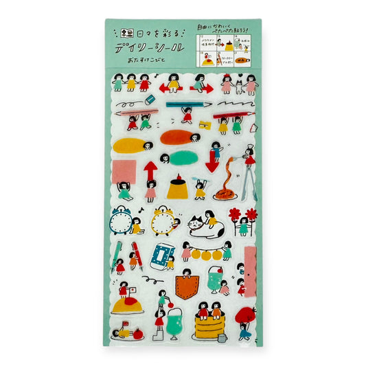 Furukawashiko Sticker Sheet - Watashi Biyori - Daily Life