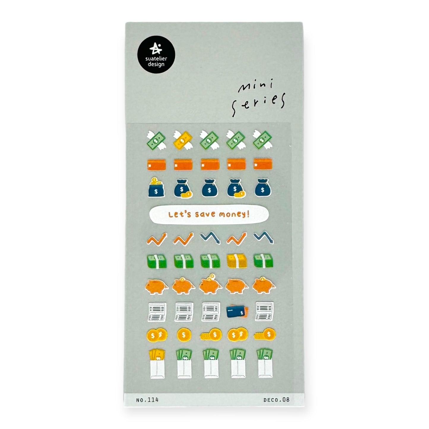 Suatelier - Mini Series Sticker No. 114 (Deco.08)
