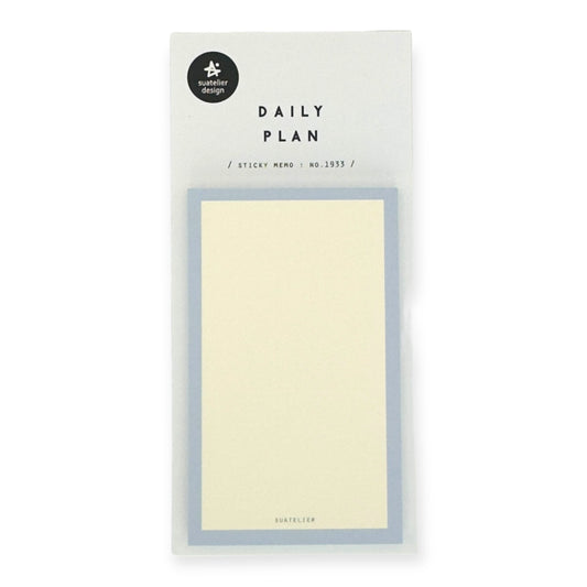 Suatelier - Daily Plan Sticky Memo No. 1933