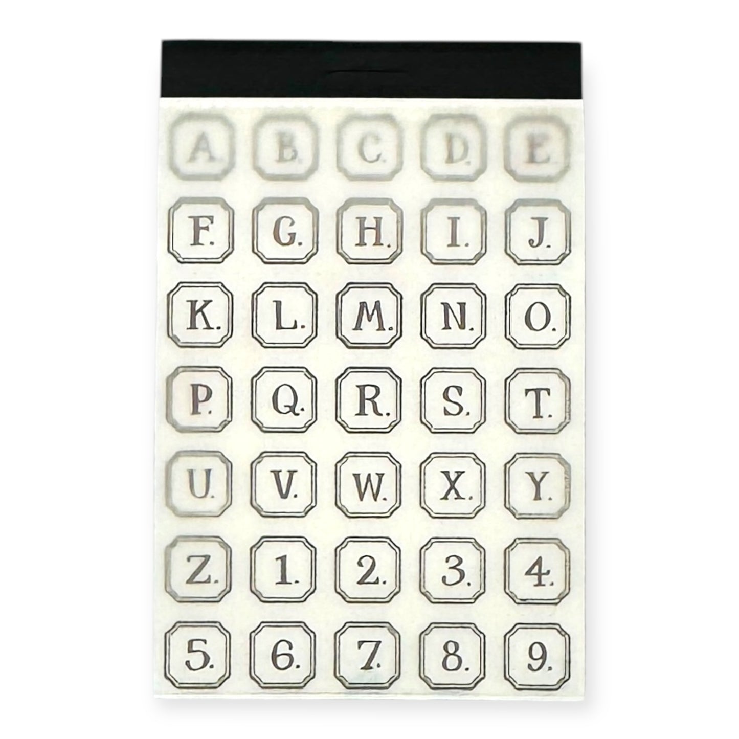 OURS Studio Letter Press Note Pads - Wordmark