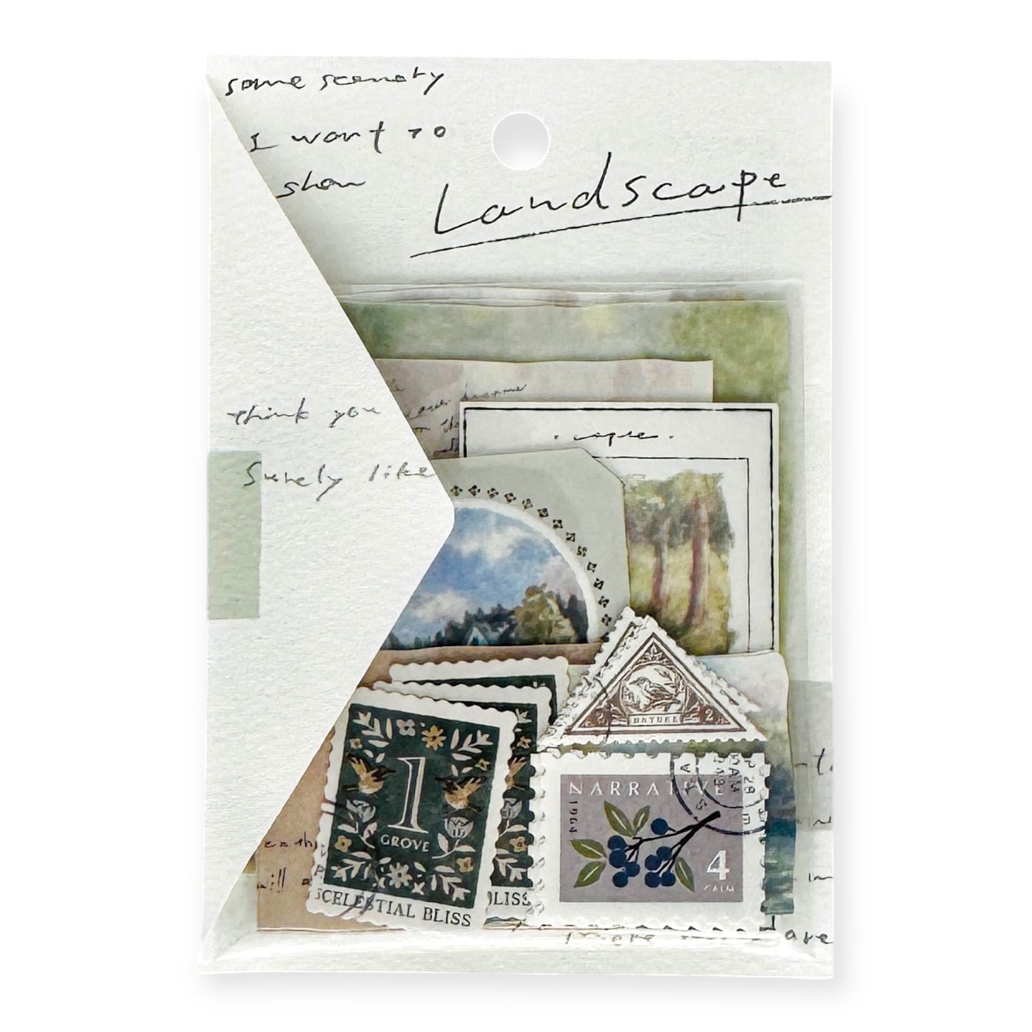 Mind Wave - Landscape Flake Stickers