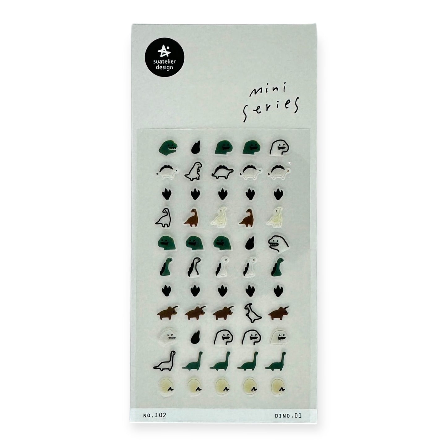 Suatelier - Mini Series Sticker No. 102 (Dino.01)