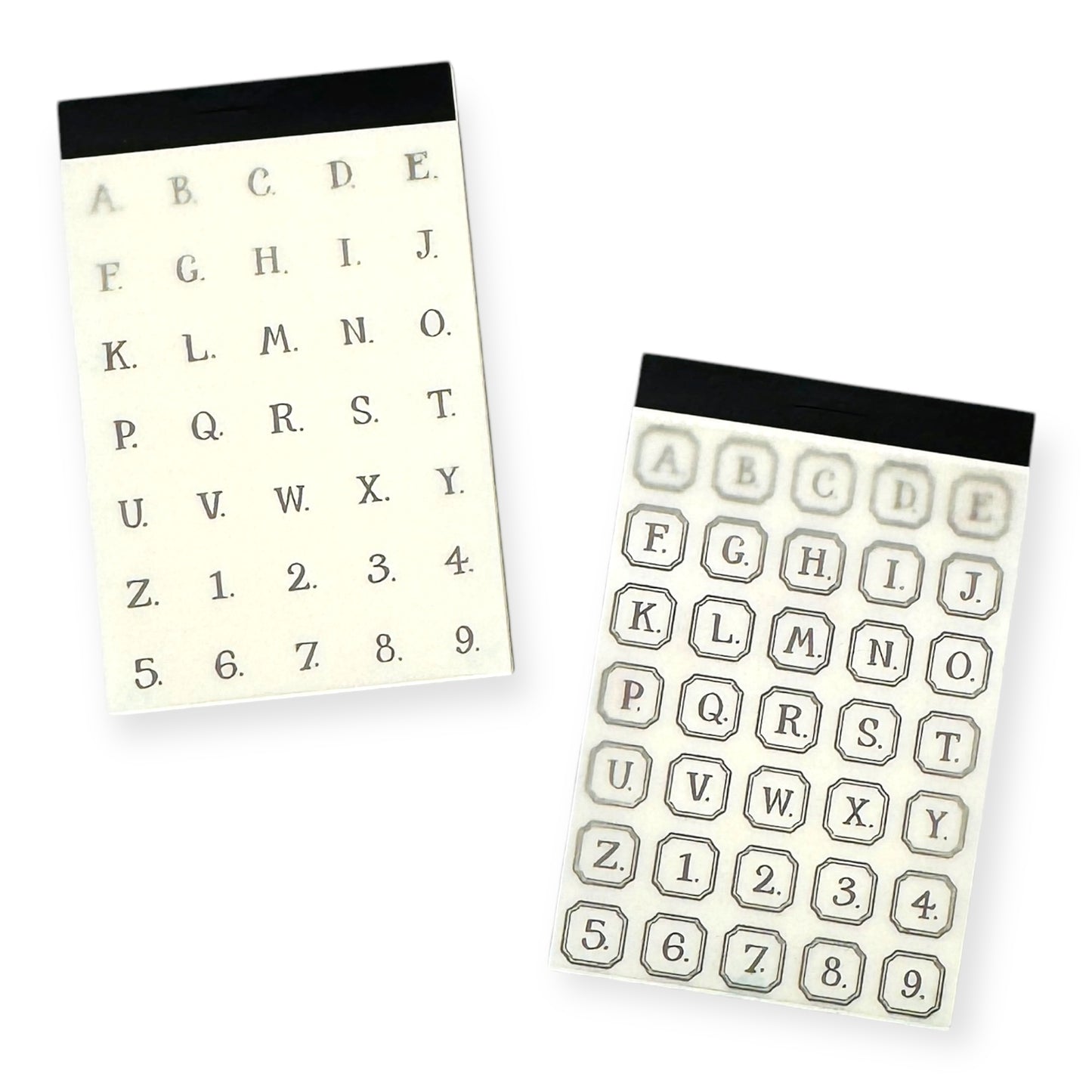 OURS Studio Letter Press Note Pads - Wordmark