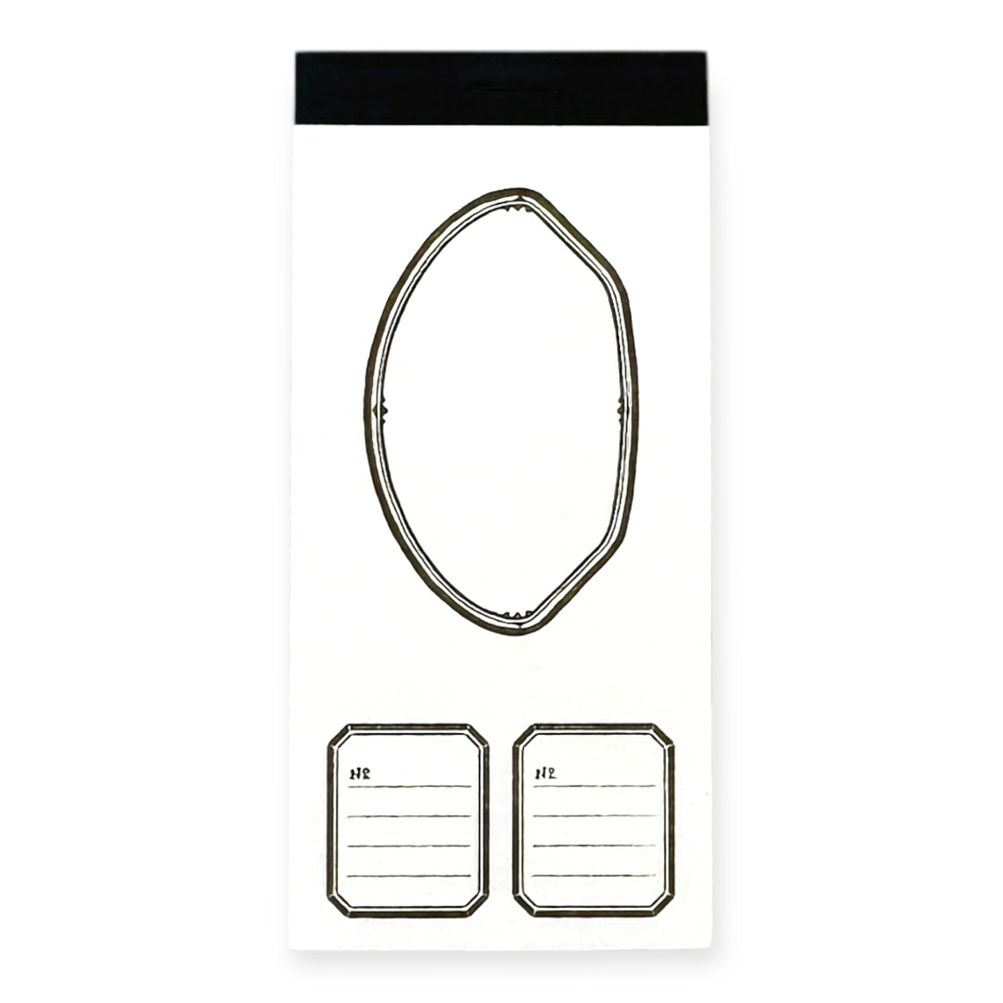 OURS Studio Letter Press Note Pads - Labels