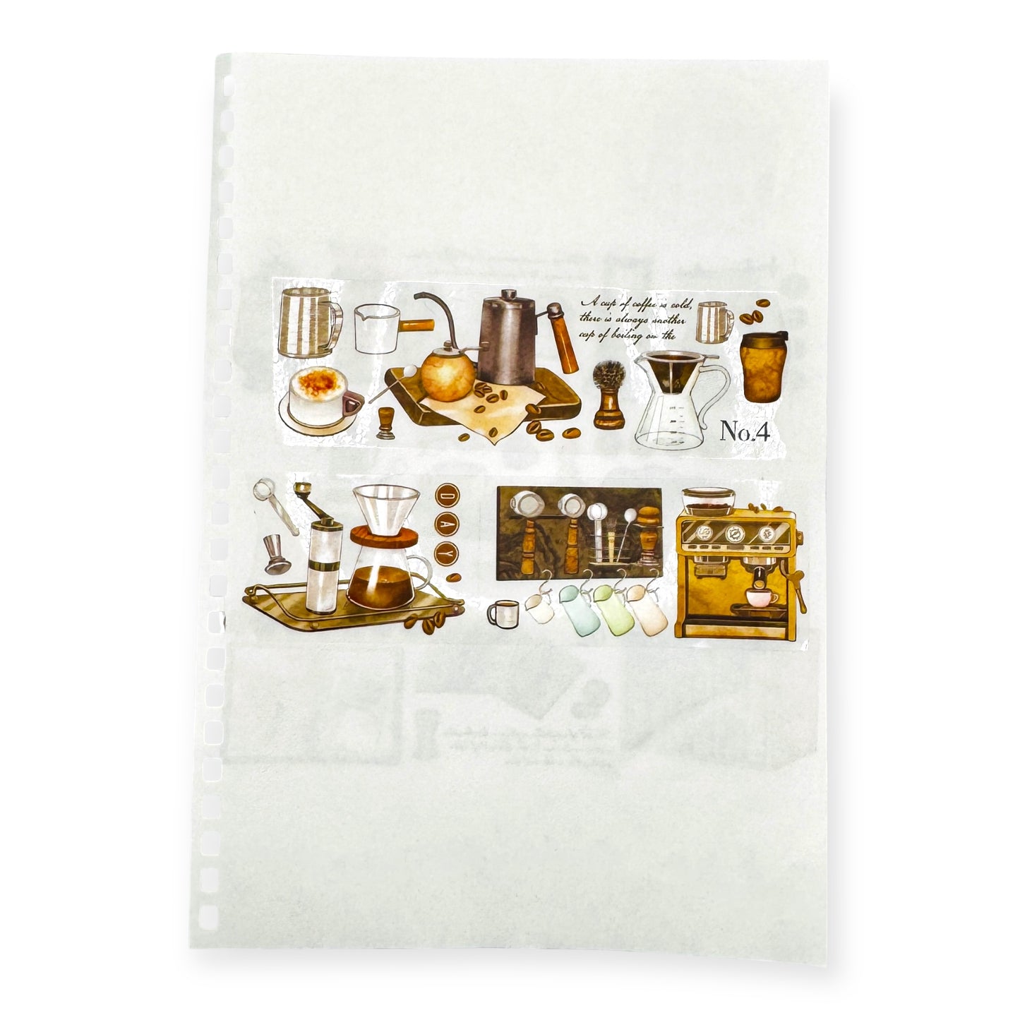Coffee Classical PET Tape