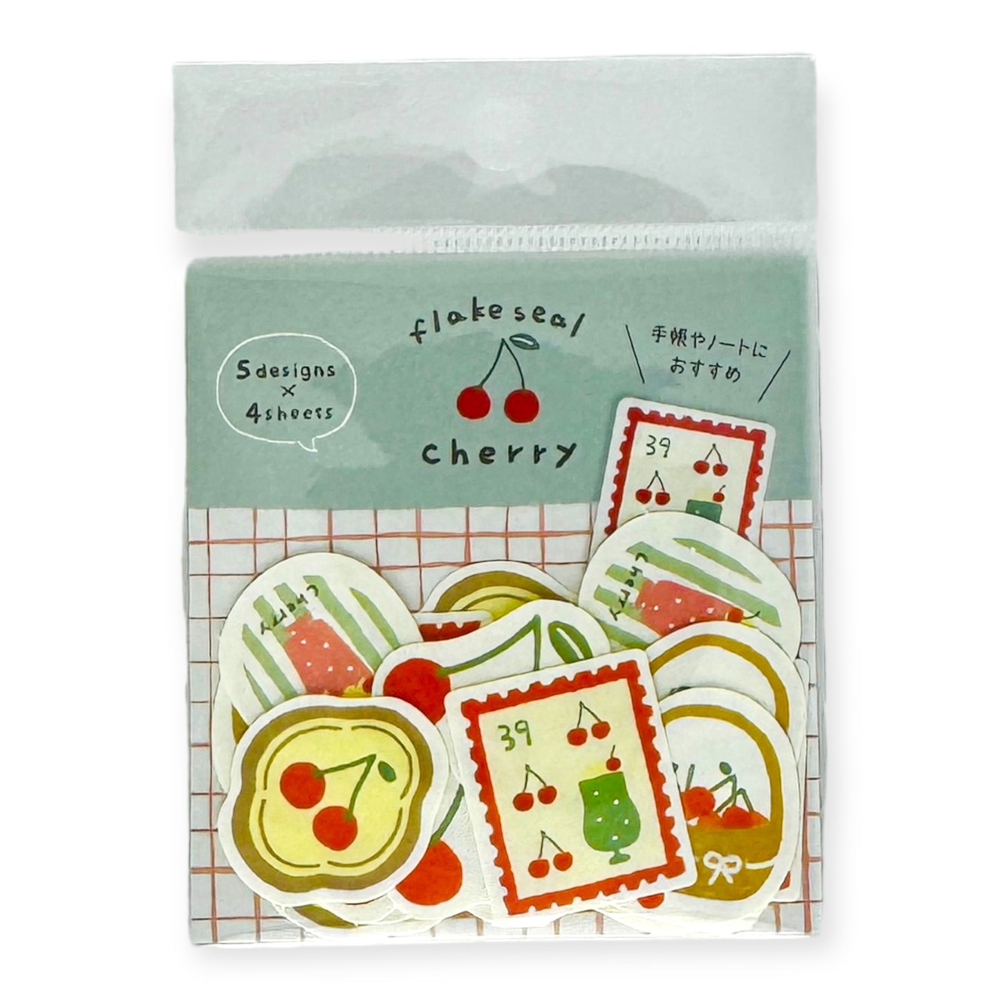 Furukawashiko Spring Flake Sticker Series - Cherry