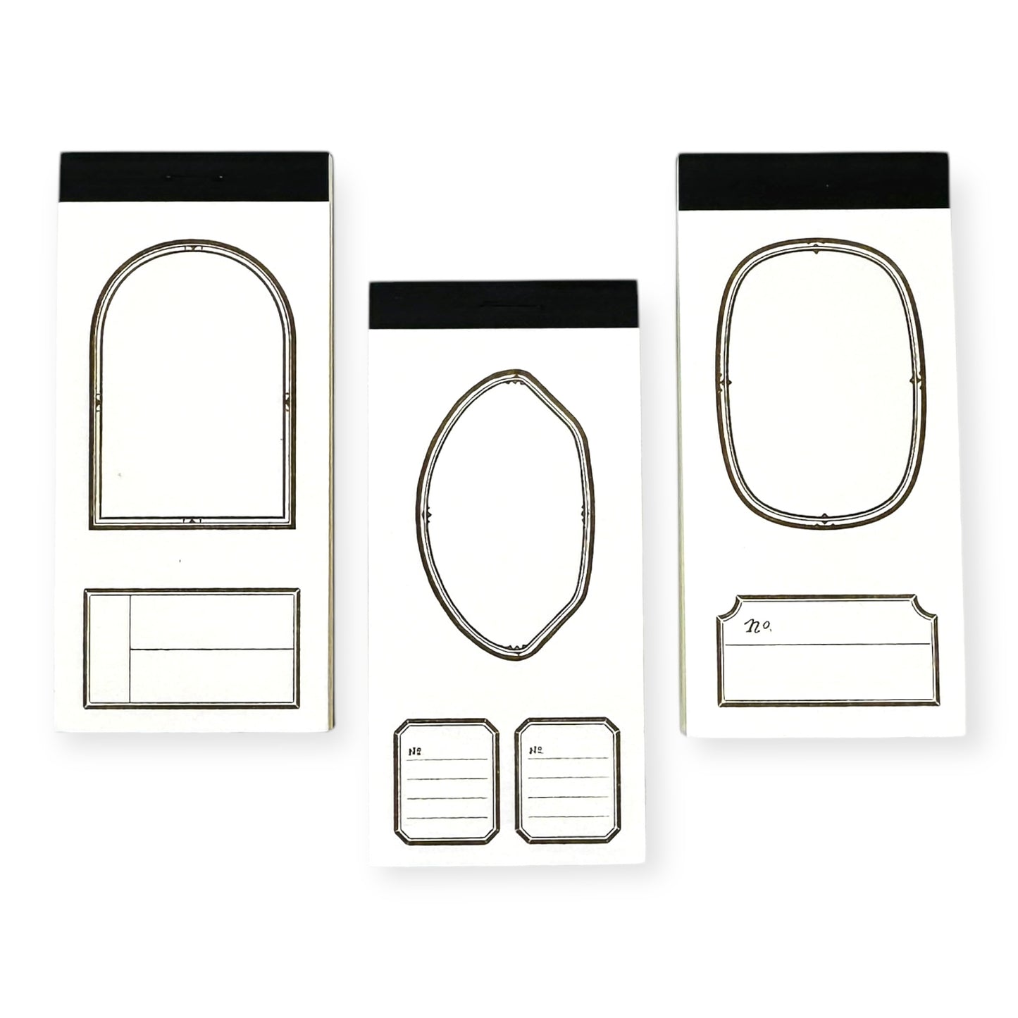 OURS Studio Letter Press Note Pads - Labels