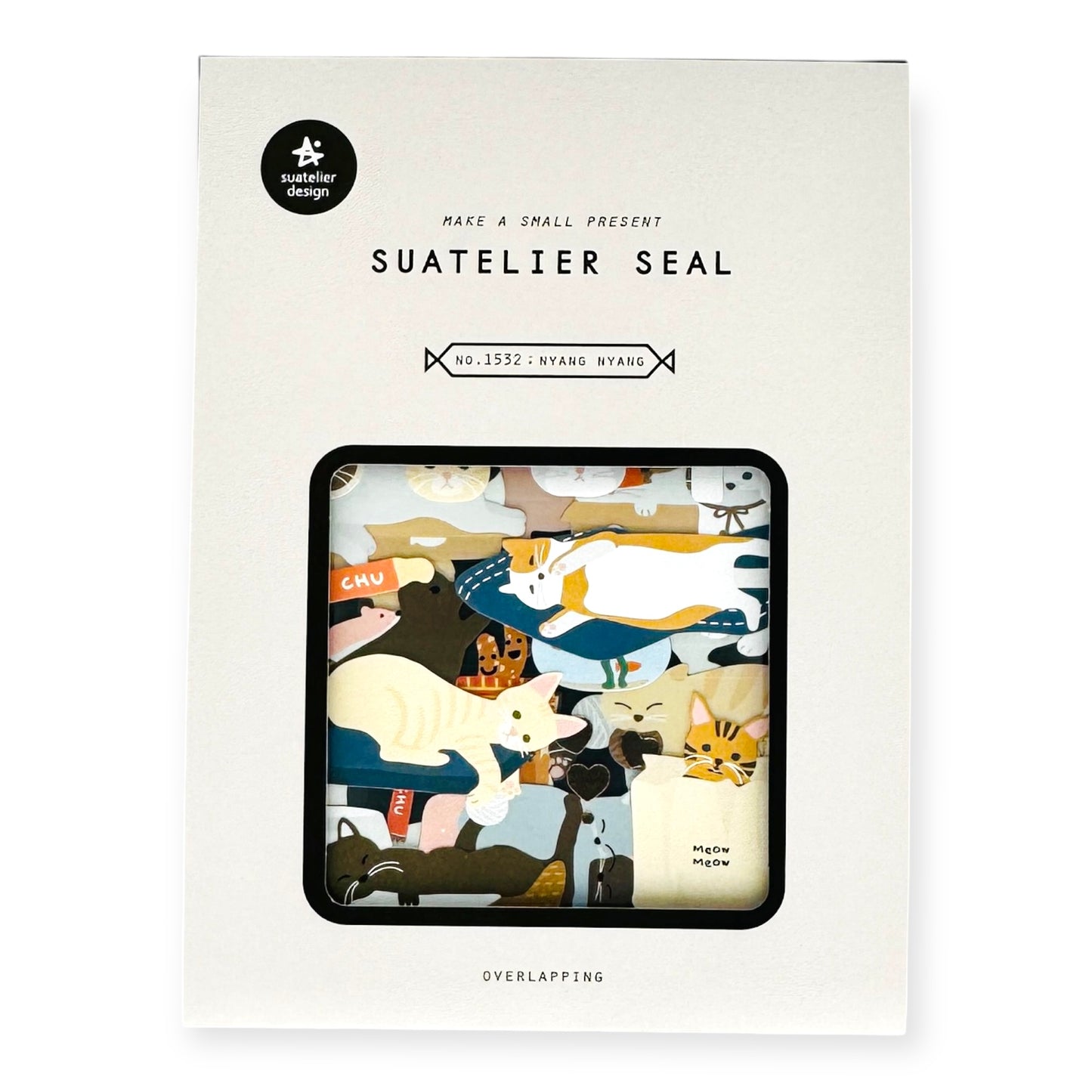 Suatalier Seal Sticker No. 1532 - Nyang Nyang