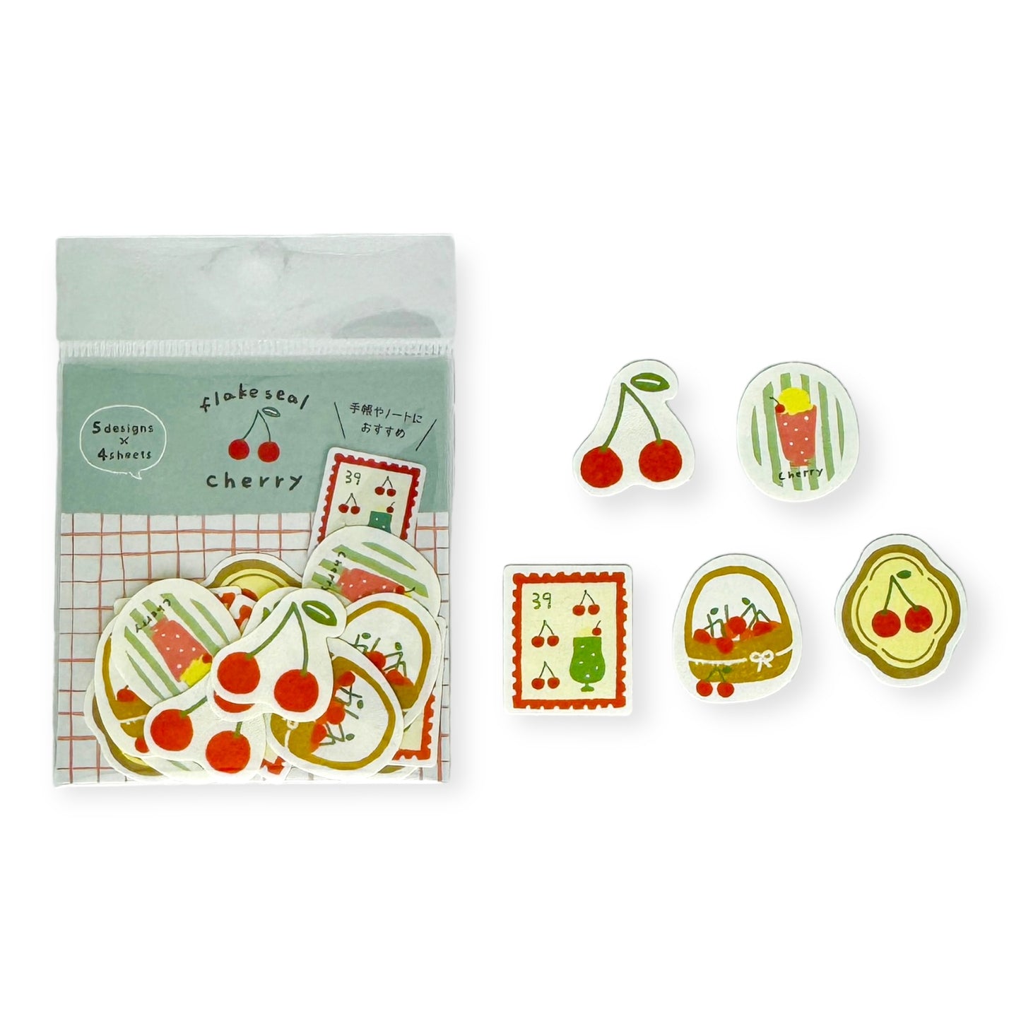 Furukawashiko Spring Flake Sticker Series - Cherry