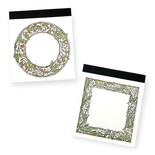 OURS Studio Letter Press Note Pads - Frames