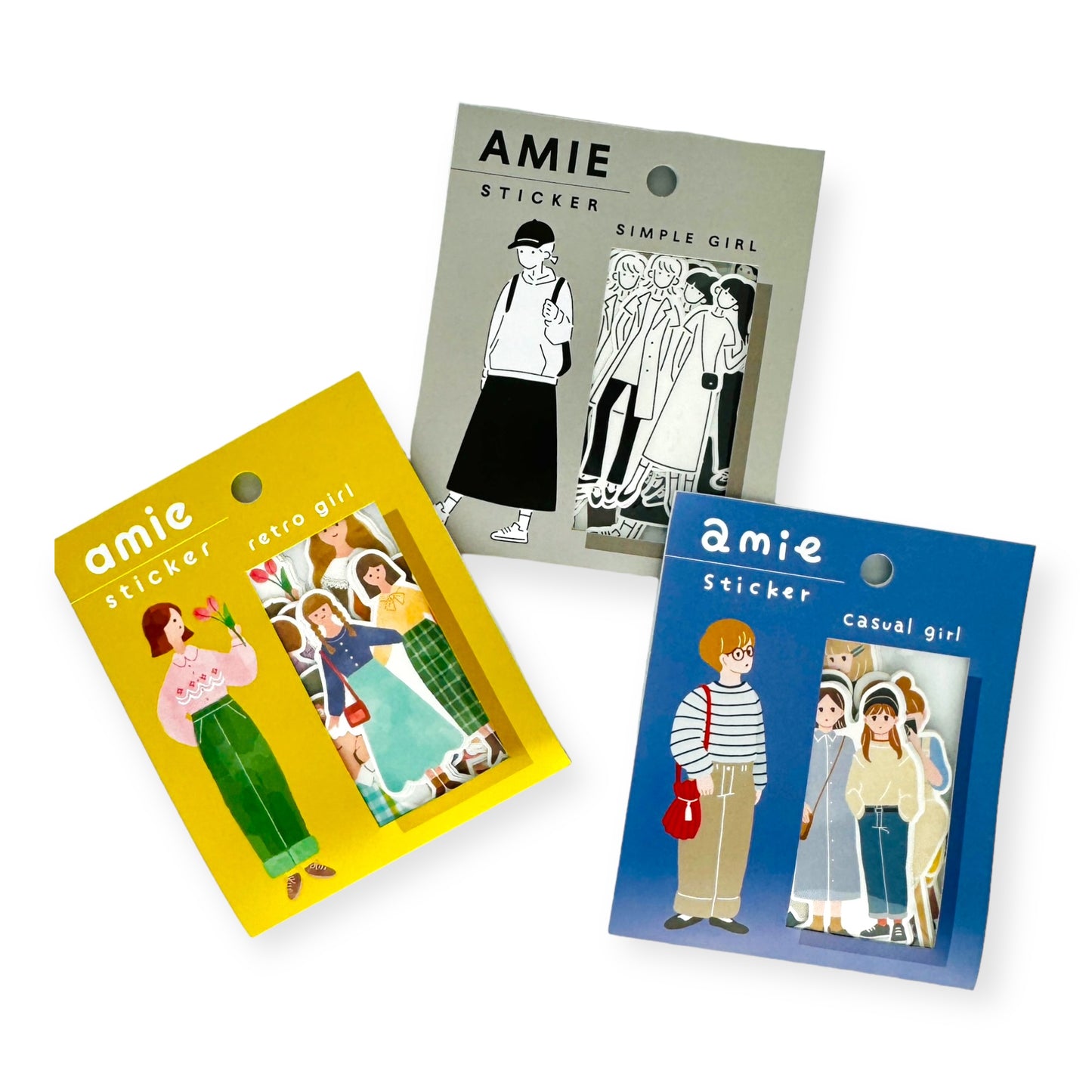Mind Wave - Amie Sticker Retro Girl