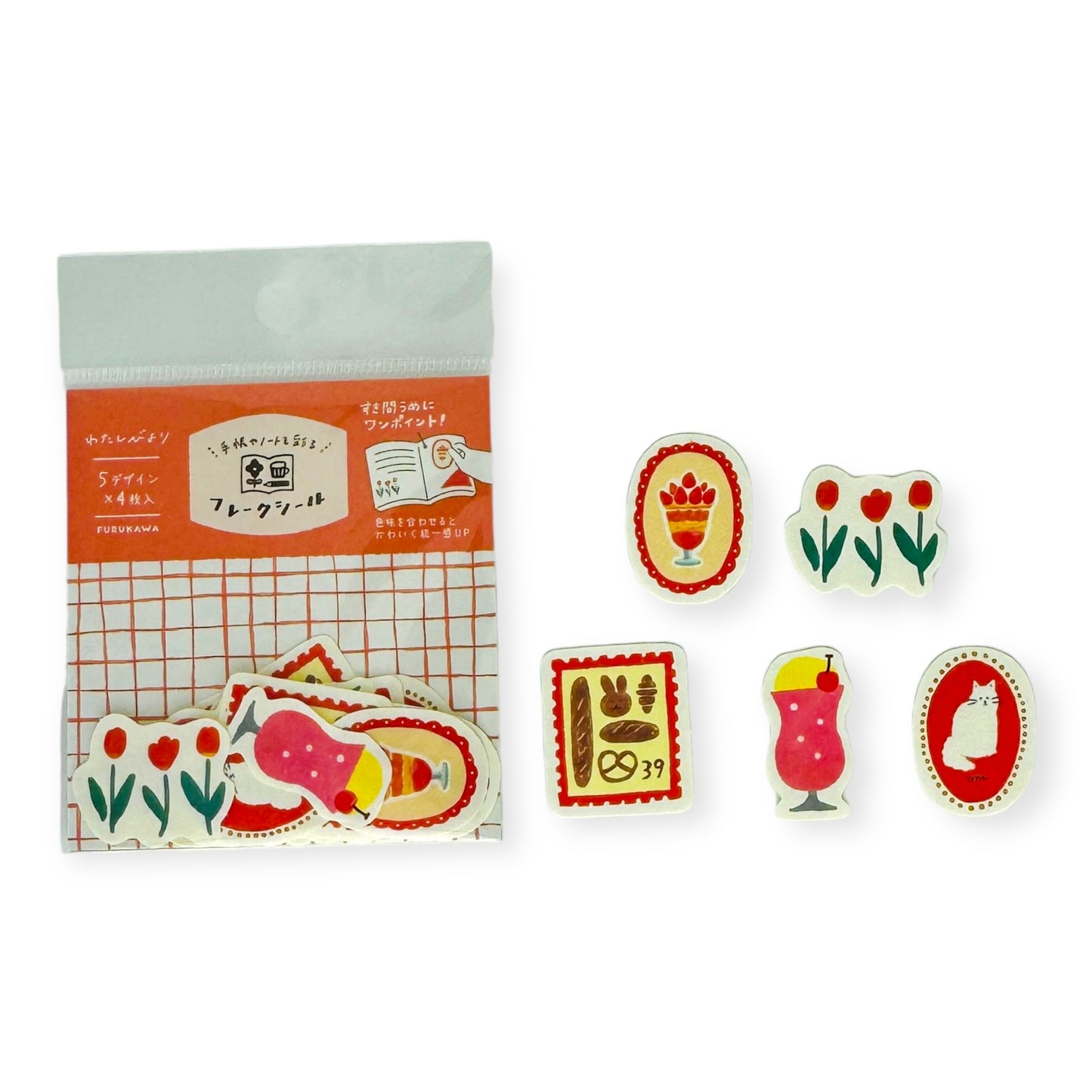 Furukawashiko Watashi Biyori Flake Stickers