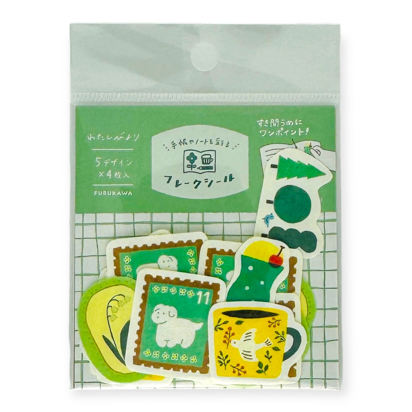 Furukawashiko Watashi Biyori Flake Stickers