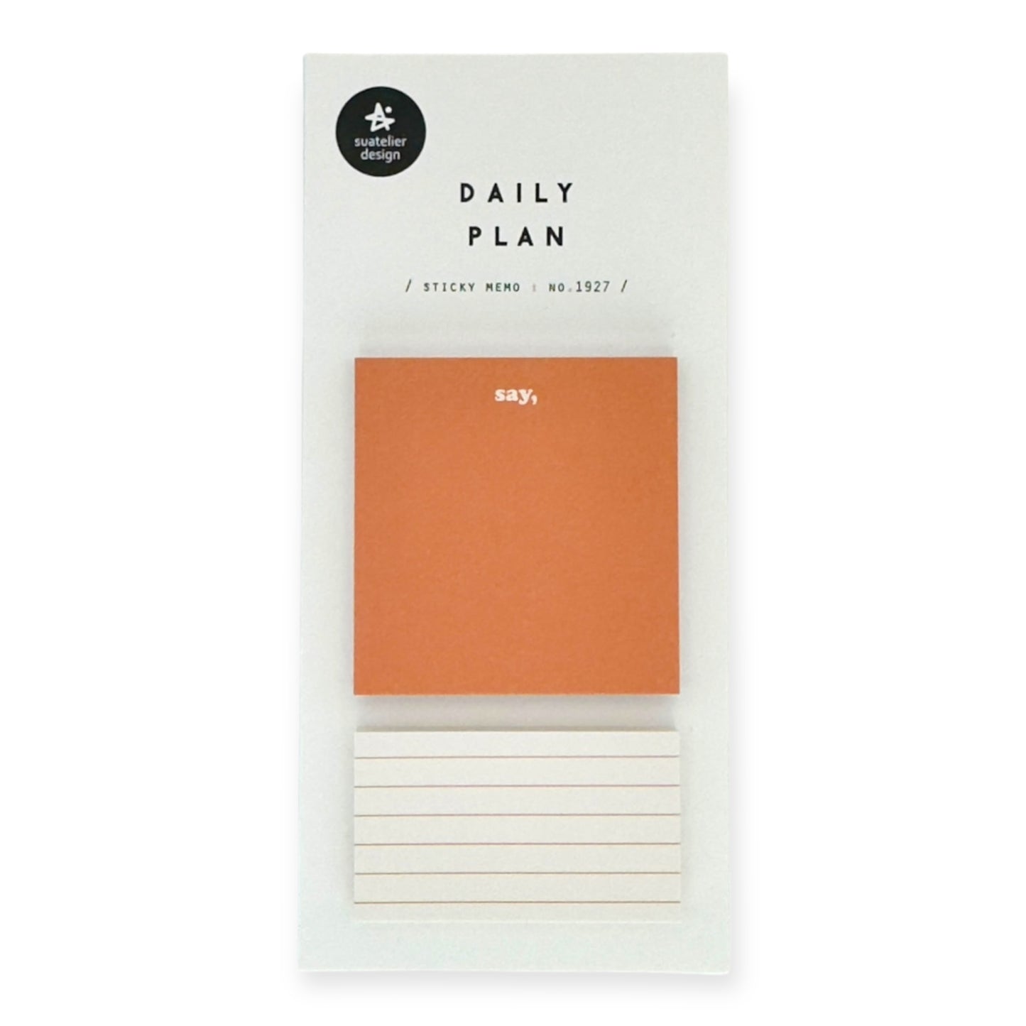 Suatelier - Daily Plan Sticky Memo No. 1927