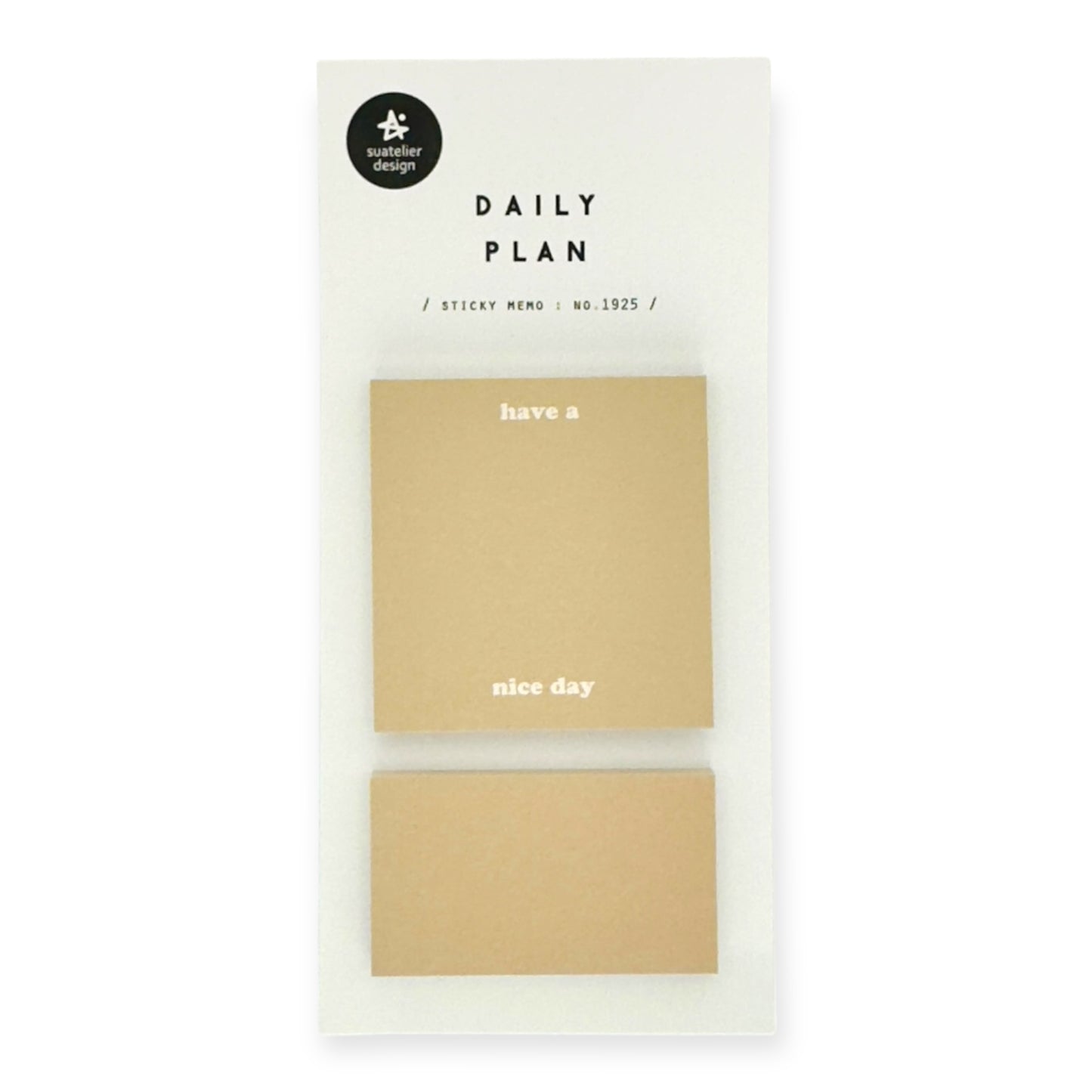 Suatelier - Daily Plan Sticky Memo No. 1925