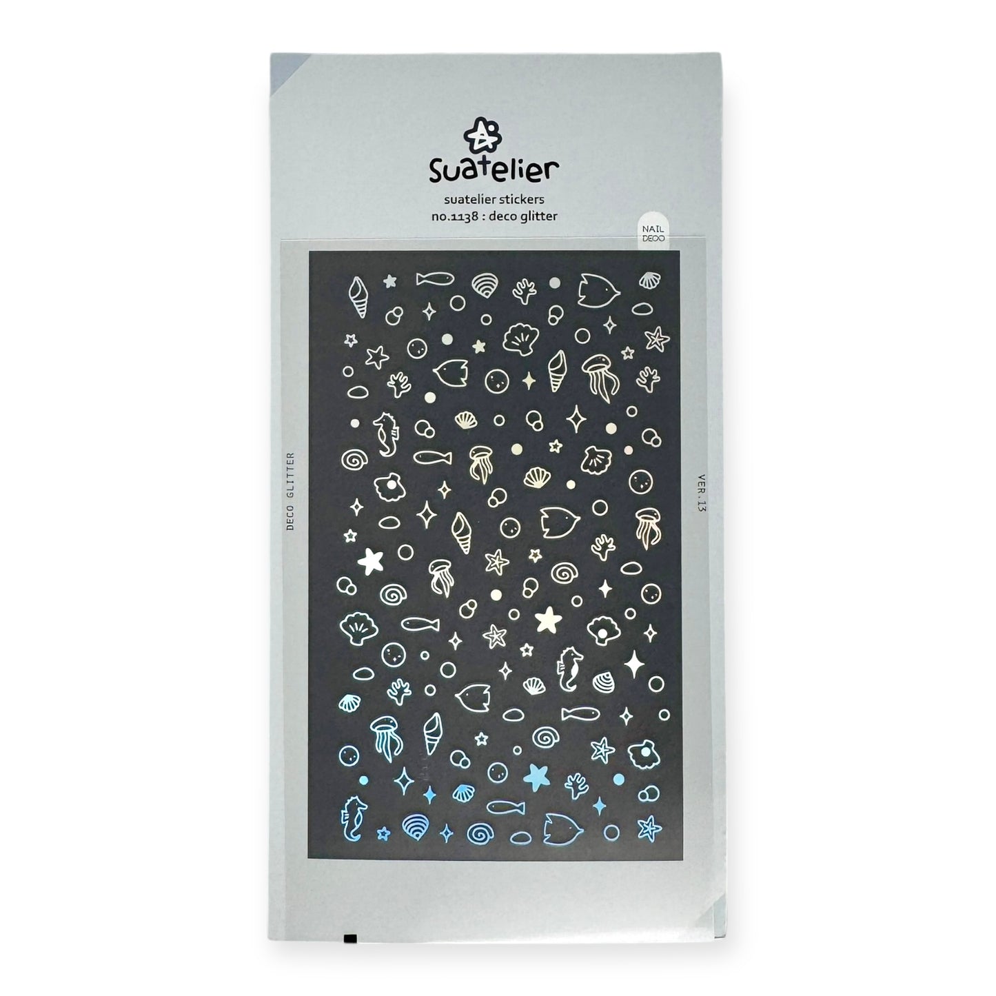 Suatelier Deco Glitter Sticker/Nail Deco (No. 1138)