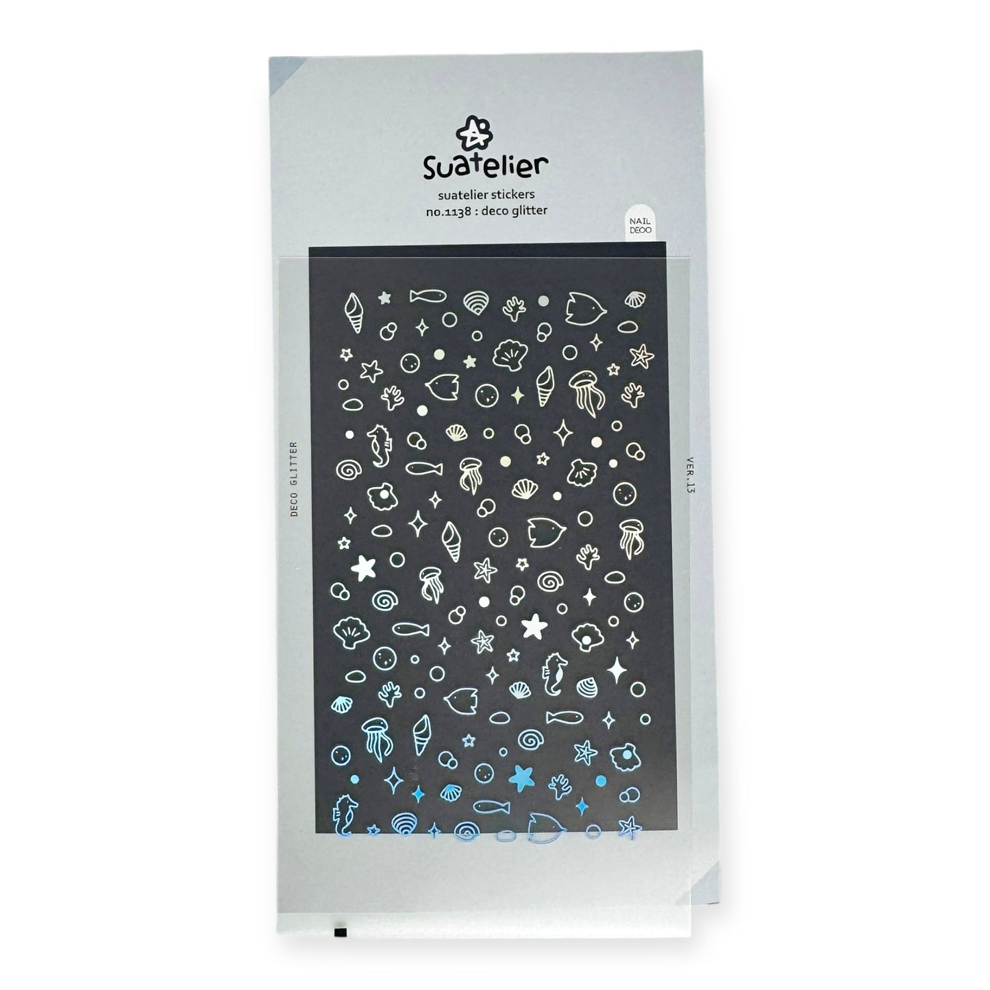Suatelier Deco Glitter Sticker/Nail Deco (No. 1138)