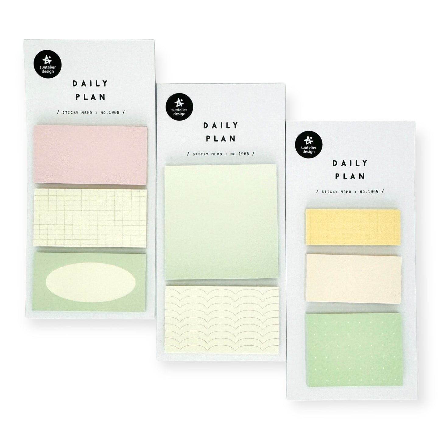Suatelier - Daily Plan Sticky Memo No. 1966
