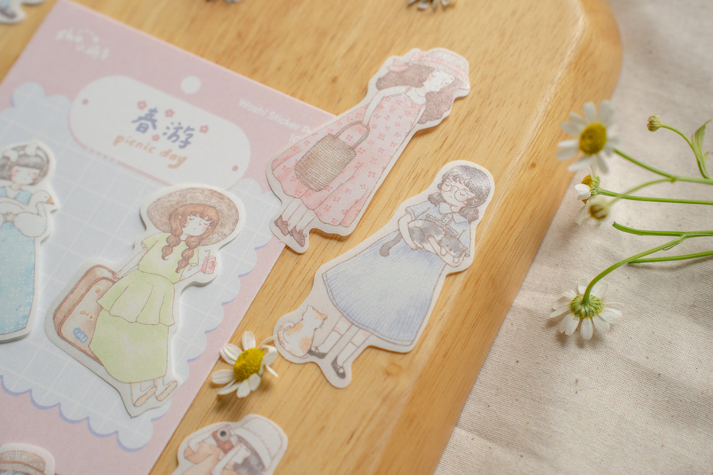 Sho Little Happiness - Picnic Day- Sticker Pack