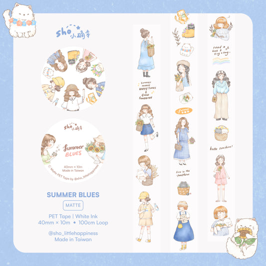 Sho Little Happines - Summer Blues- PET Tape